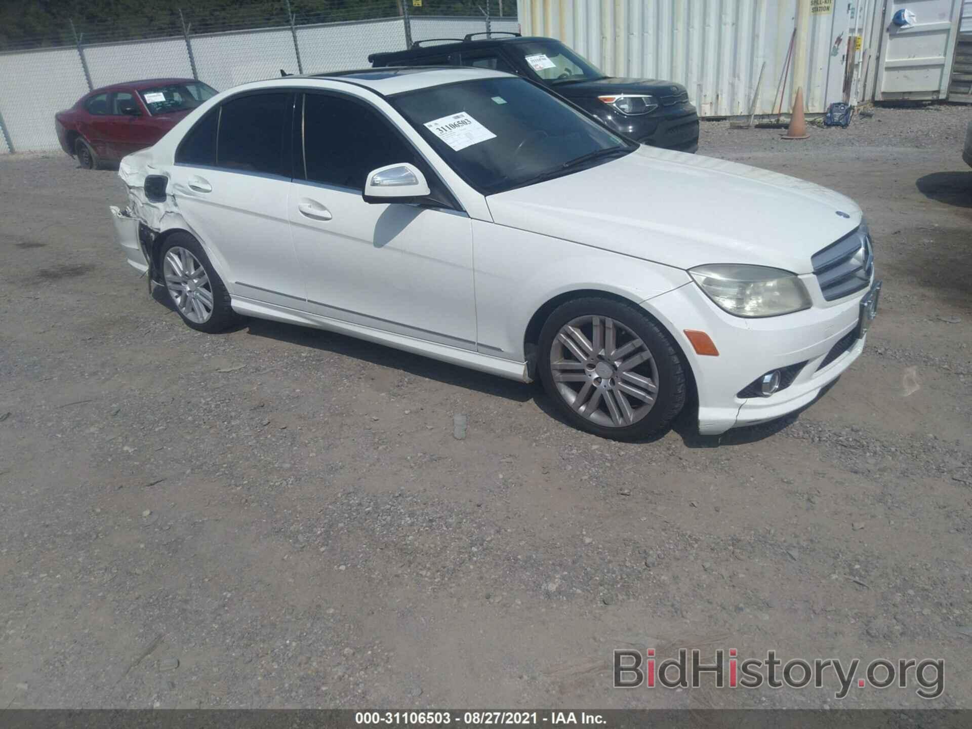 Photo WDDGF81X38F148679 - MERCEDES-BENZ C-CLASS 2008