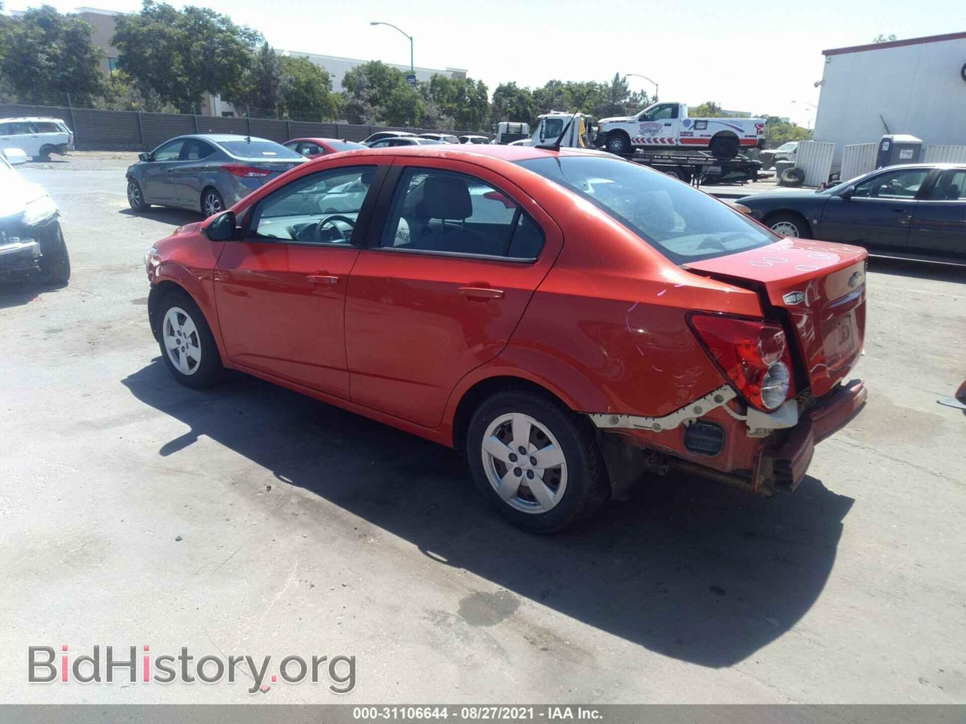 2013 CHEVROLET SONIC - VIN: 1G1JA5SH8D4154707 - Фото 3