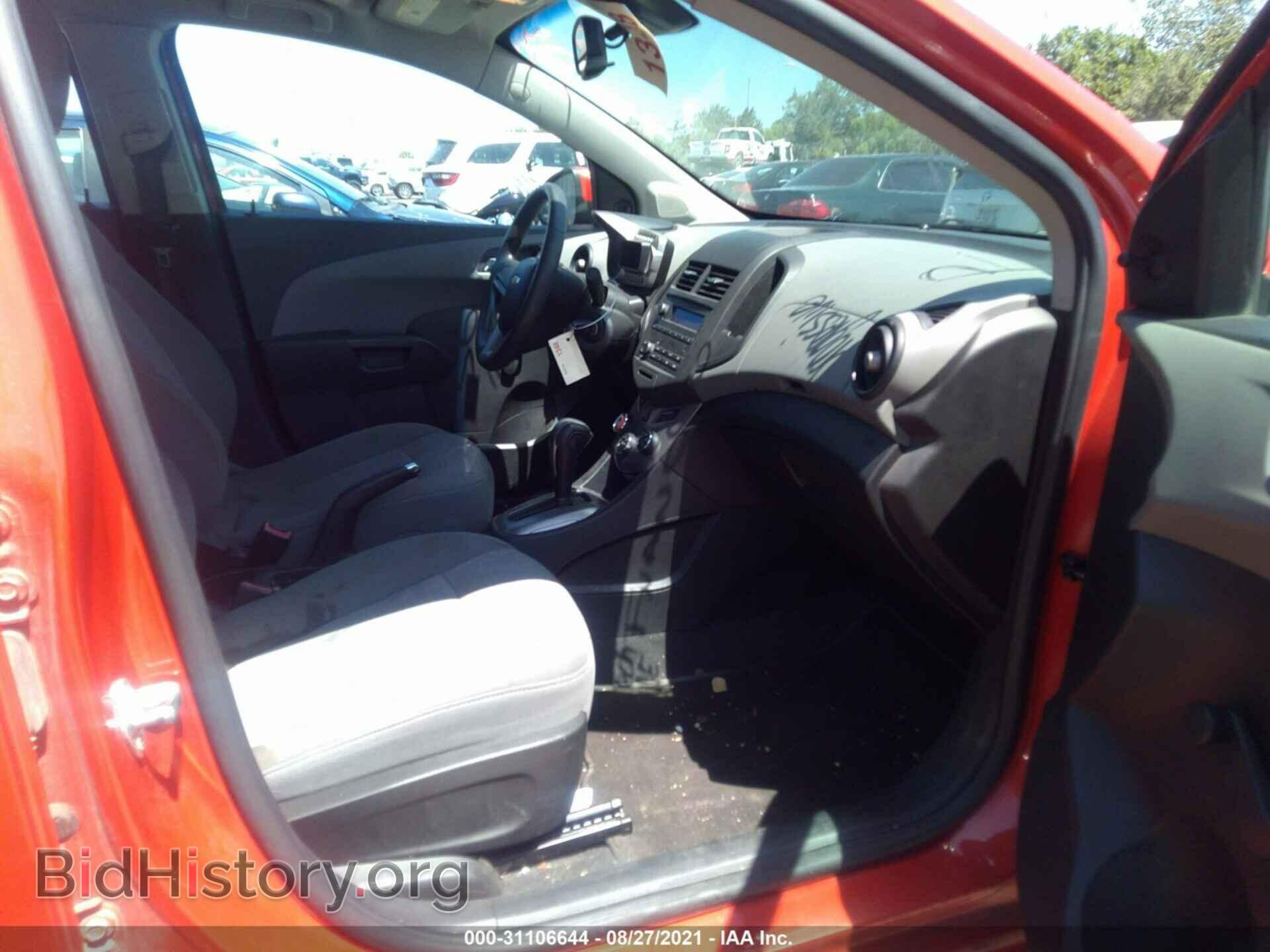 2013 CHEVROLET SONIC - VIN: 1G1JA5SH8D4154707 - Фото 5