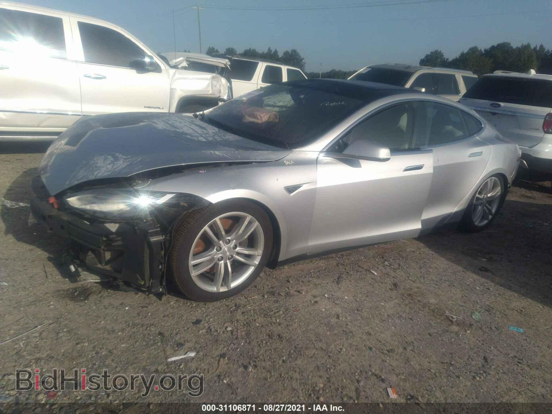 2014 TESLA MODEL S - VIN: 5YJSA1H26EFP62954 - Photo 2