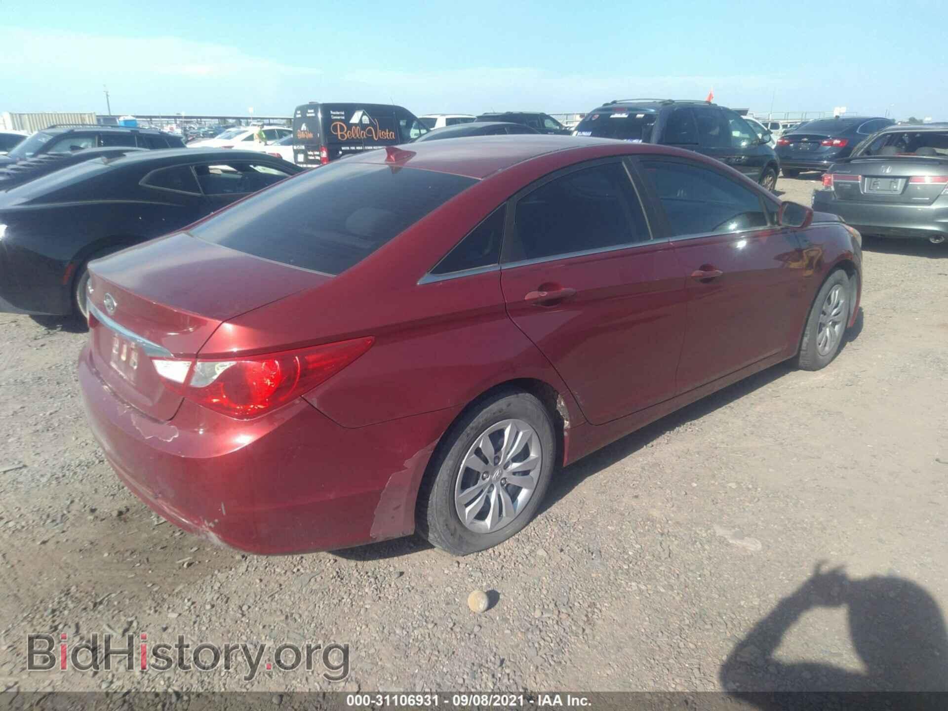 2013 HYUNDAI SONATA - VIN: 5NPEB4AC4DH589529 - Фото 4