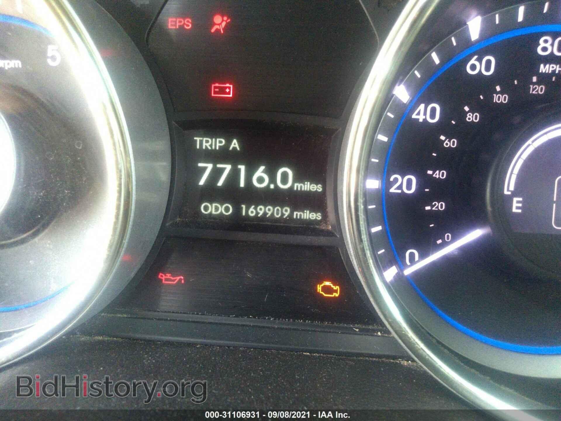2013 HYUNDAI SONATA - VIN: 5NPEB4AC4DH589529 - Фото 7