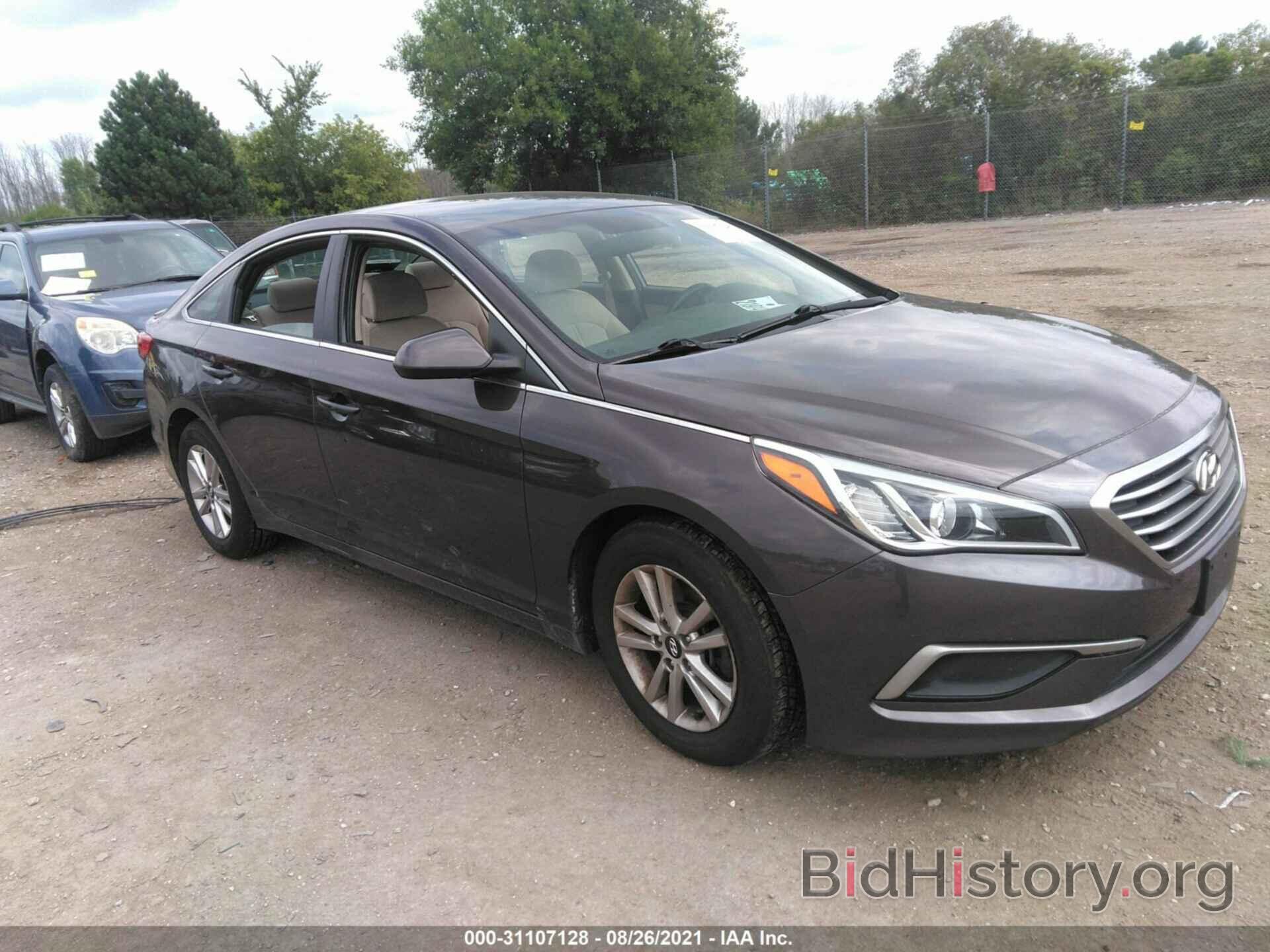 Фотография 5NPE24AF0HH582416 - HYUNDAI SONATA 2017