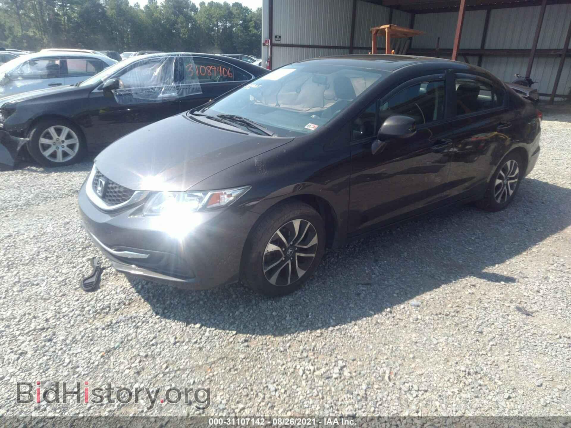 2013 HONDA CIVIC SDN - VIN: 19XFB2F85DE256550 - Фото 2