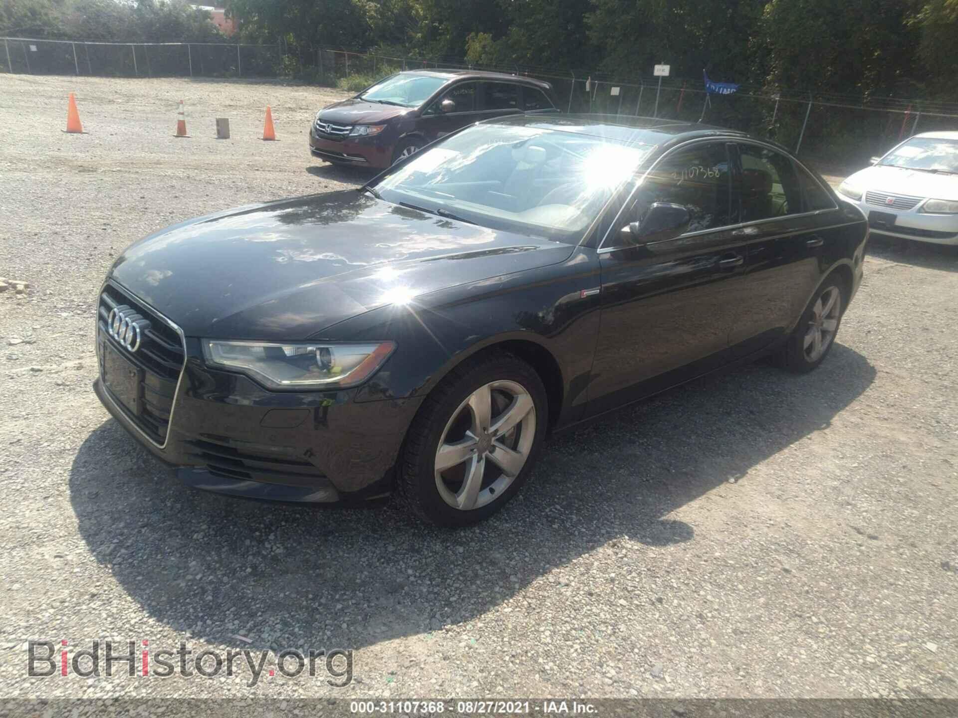 2012 AUDI A6 - VIN: WAUBGAFC4CN006335 - Photo 2