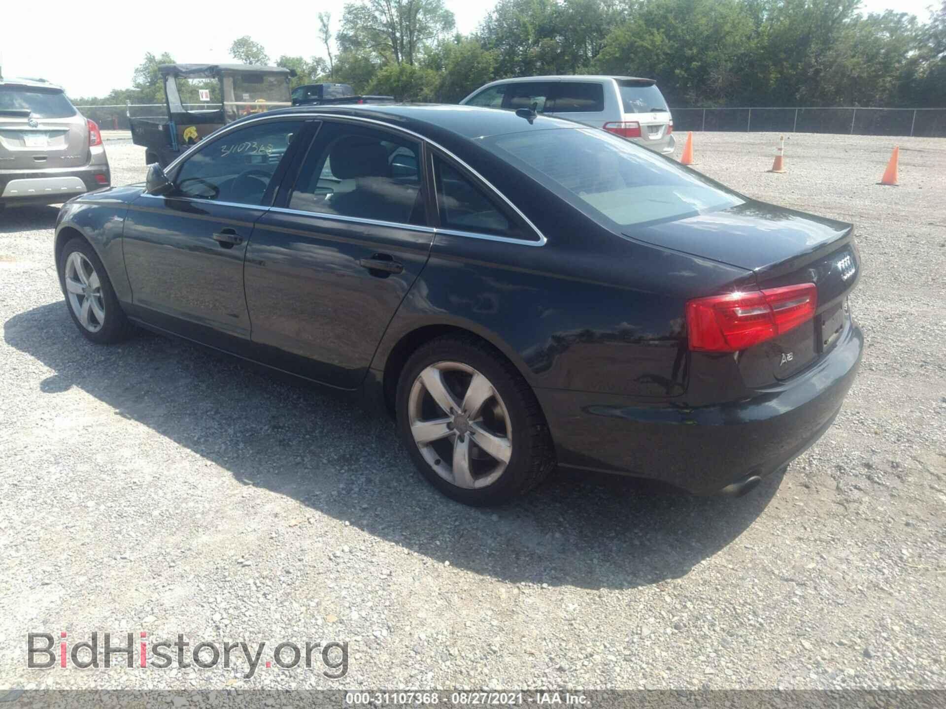 2012 AUDI A6 - VIN: WAUBGAFC4CN006335 - Photo 3