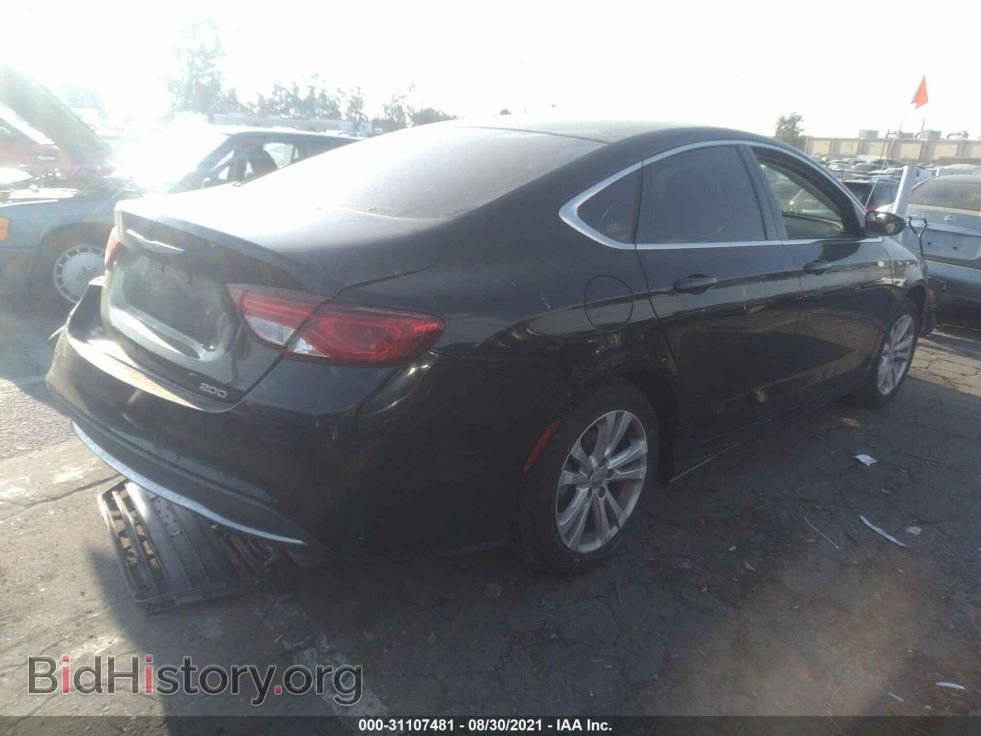 2015 CHRYSLER 200 - VIN: 1C3CCCAB6FN715242 - Фото 4