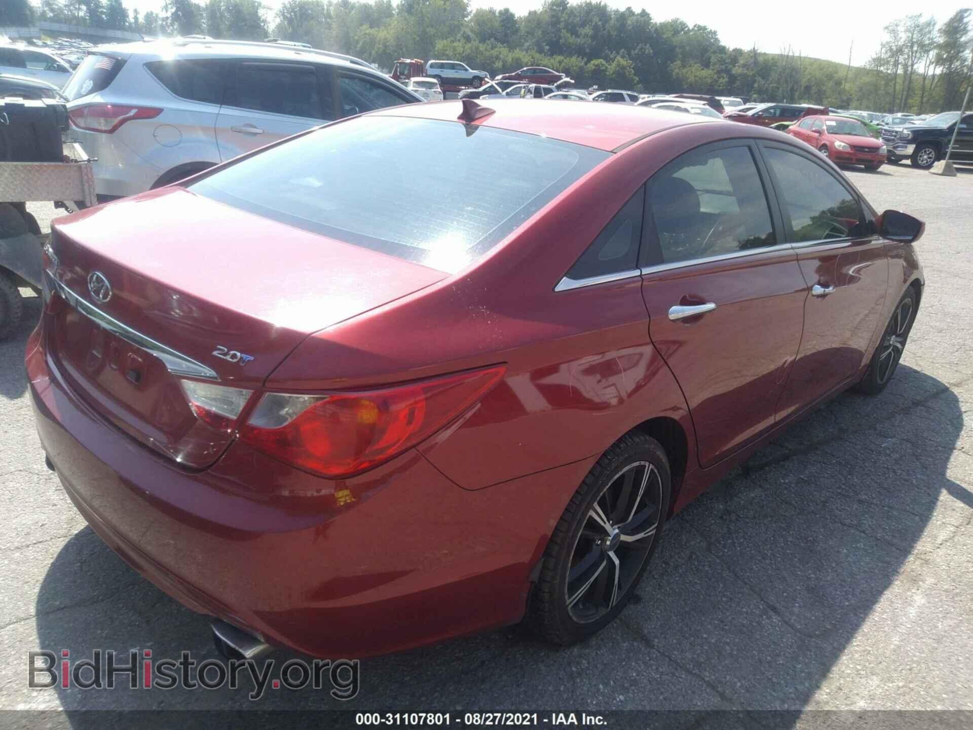 2012 HYUNDAI SONATA - VIN: 5NPEC4AB5CH483156 - Фото 4