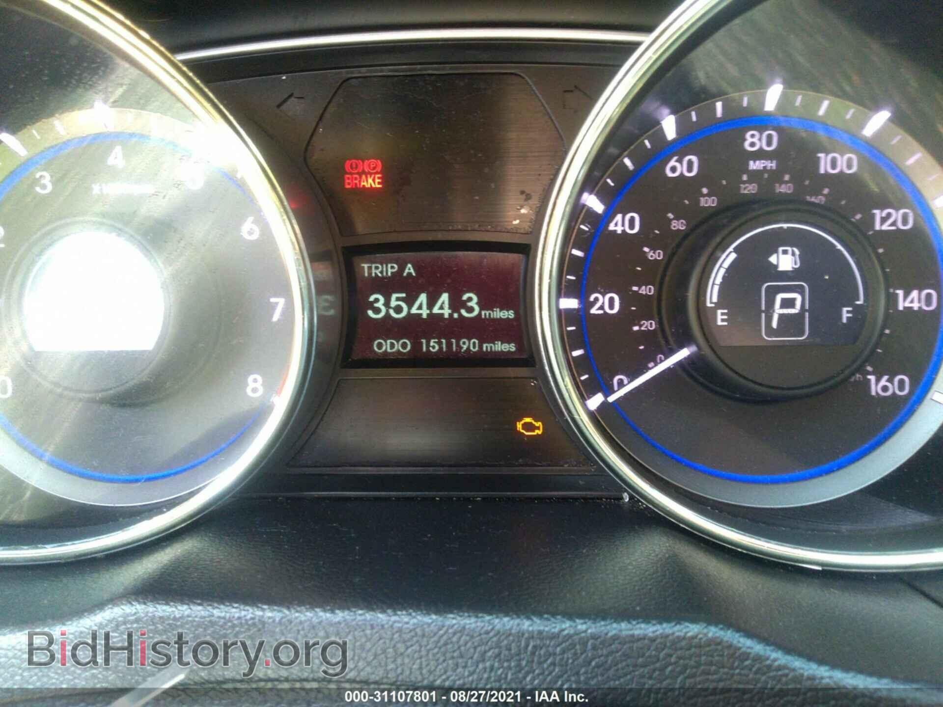 2012 HYUNDAI SONATA - VIN: 5NPEC4AB5CH483156 - Фото 7