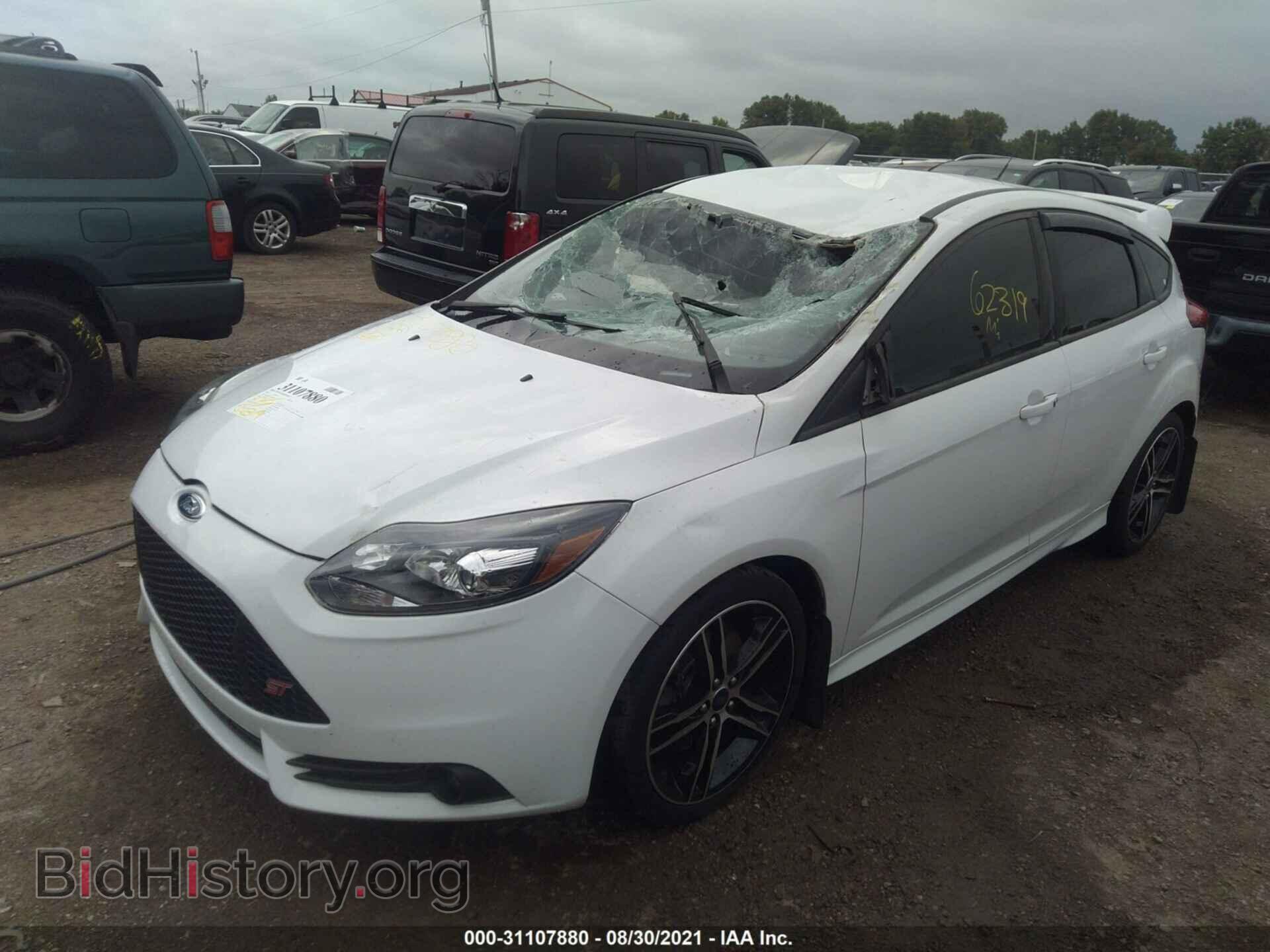 2013 FORD FOCUS - VIN: 1FADP3L96DL185609 - Фото 2