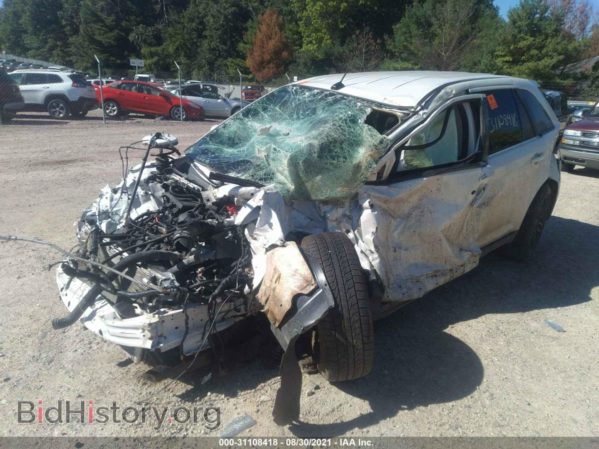 2014 FORD EDGE - VIN: 2FMDK4JC8EBA50352 - Фото 2