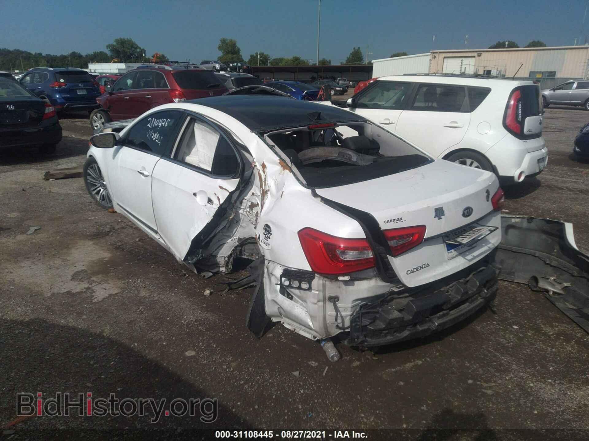 2014 KIA CADENZA - VIN: KNALN4D76E5120955 - Фото 3