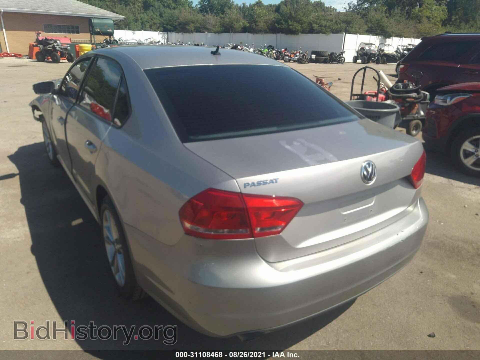 2013 VOLKSWAGEN PASSAT - VIN: 1VWAP7A38DC080781 - Фото 3