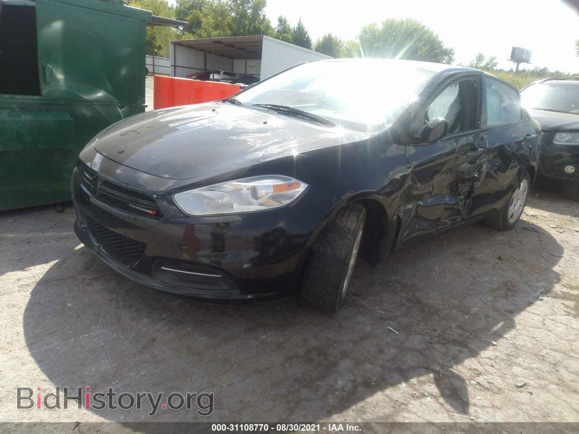 2016 DODGE DART - VIN: 1C3CDFAA2GD736425 - Фото 2