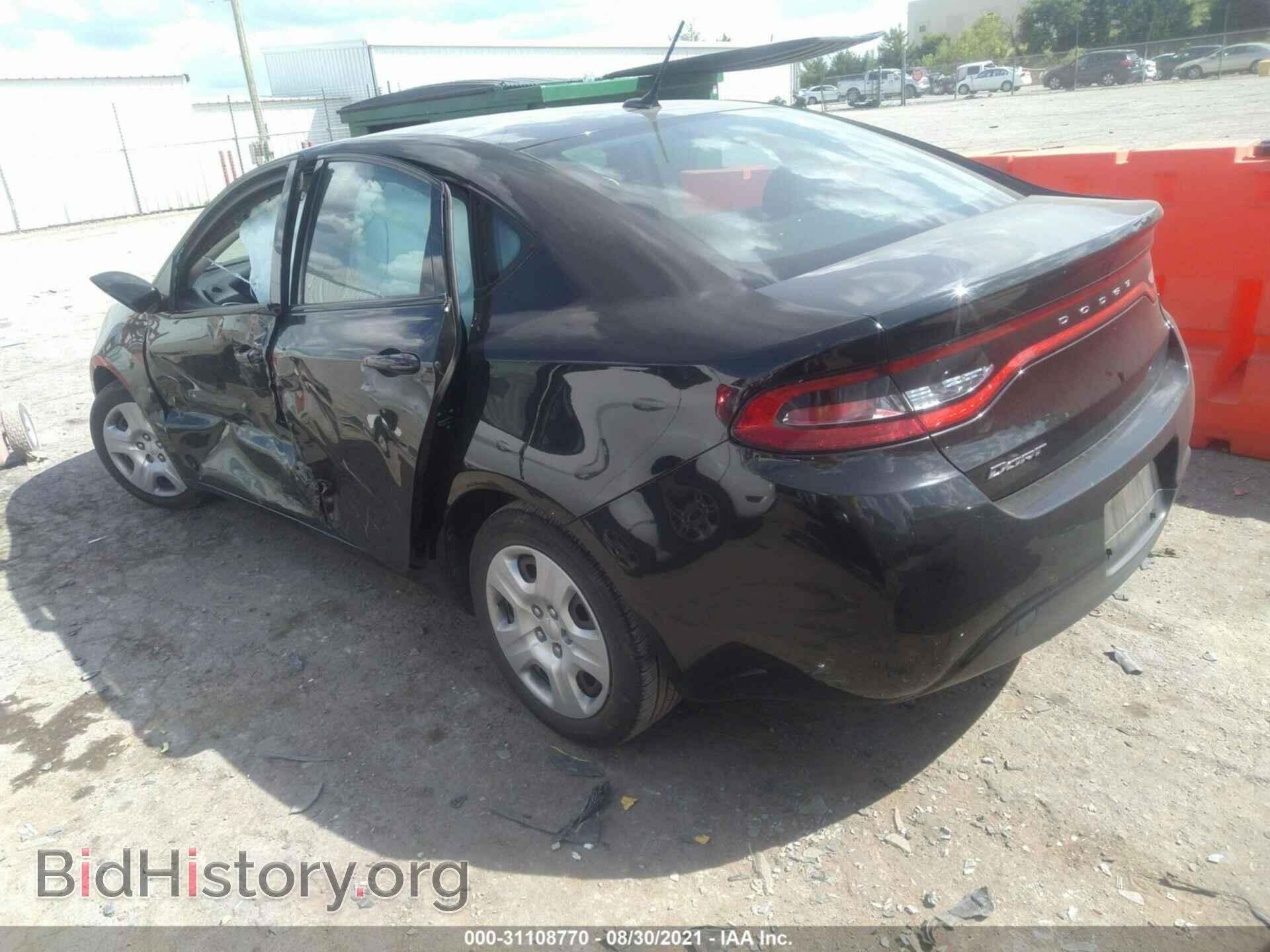 2016 DODGE DART - VIN: 1C3CDFAA2GD736425 - Фото 3