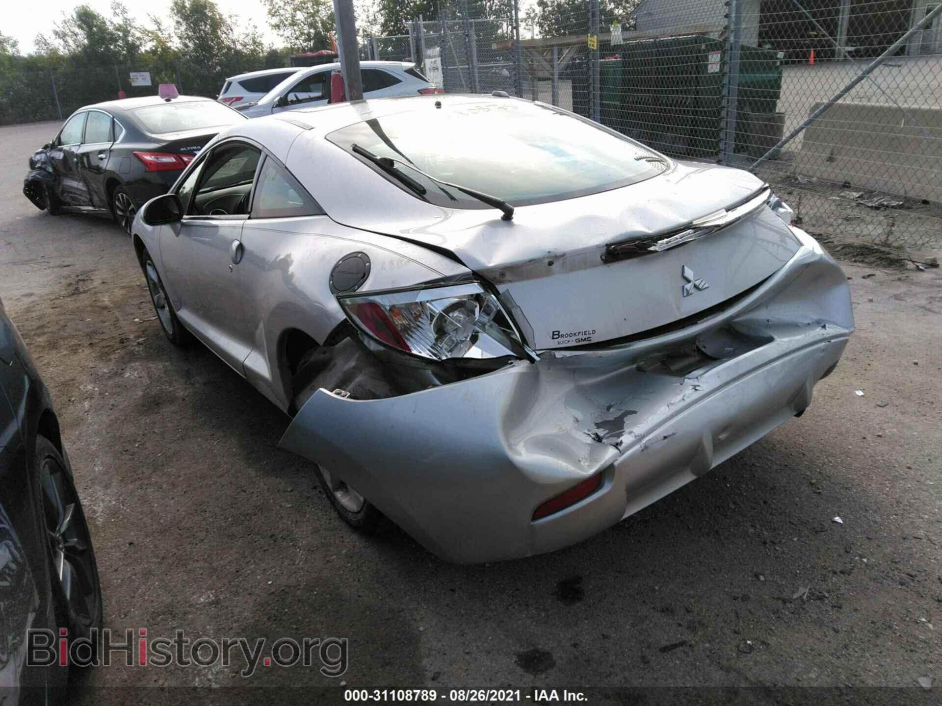 2008 MITSUBISHI ECLIPSE - VIN: 4A3AK24F28E007164 - Фото 3