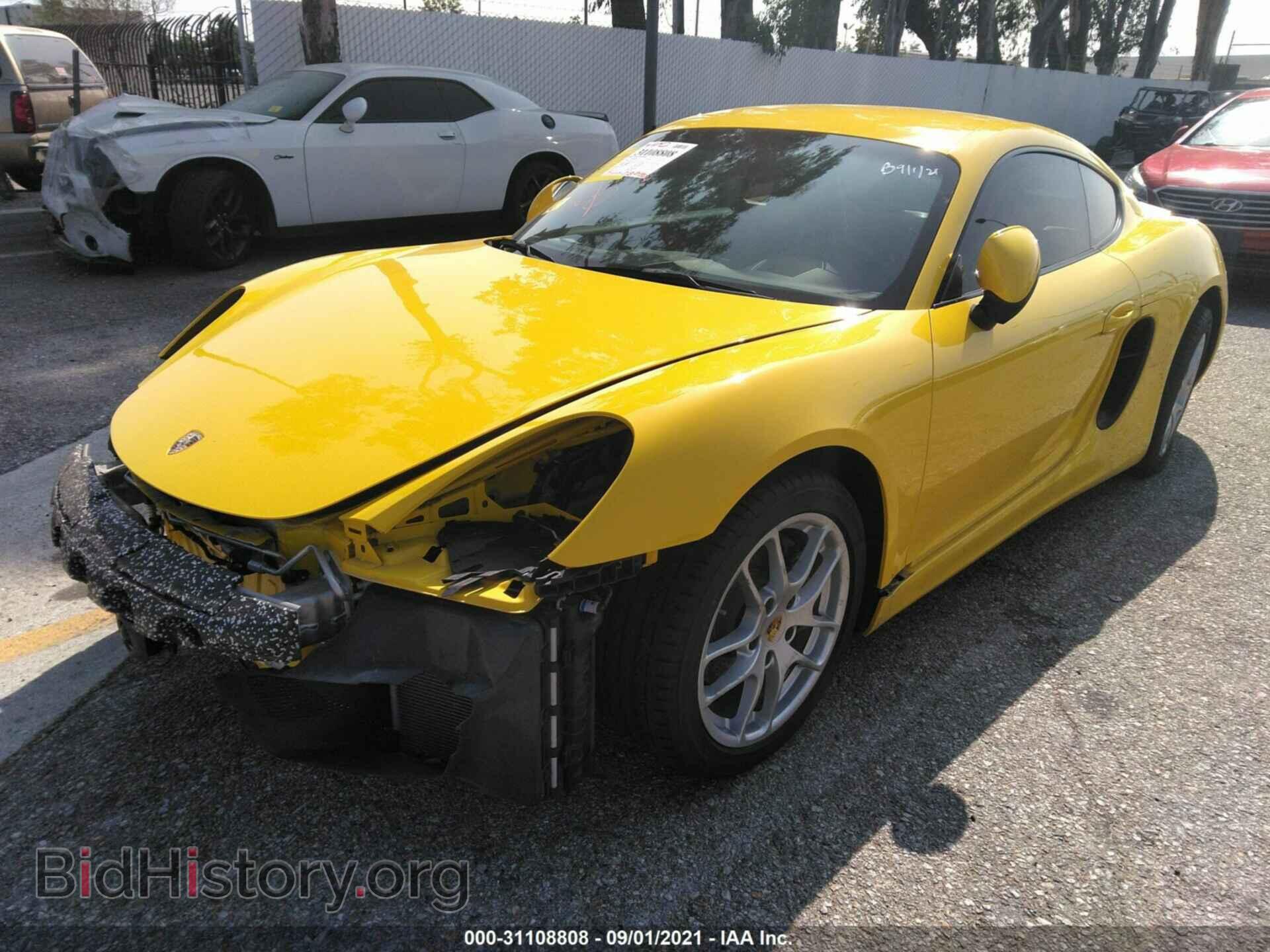 2016 PORSCHE CAYMAN - VIN: WP0AA2A82GK170358 - Photo 2
