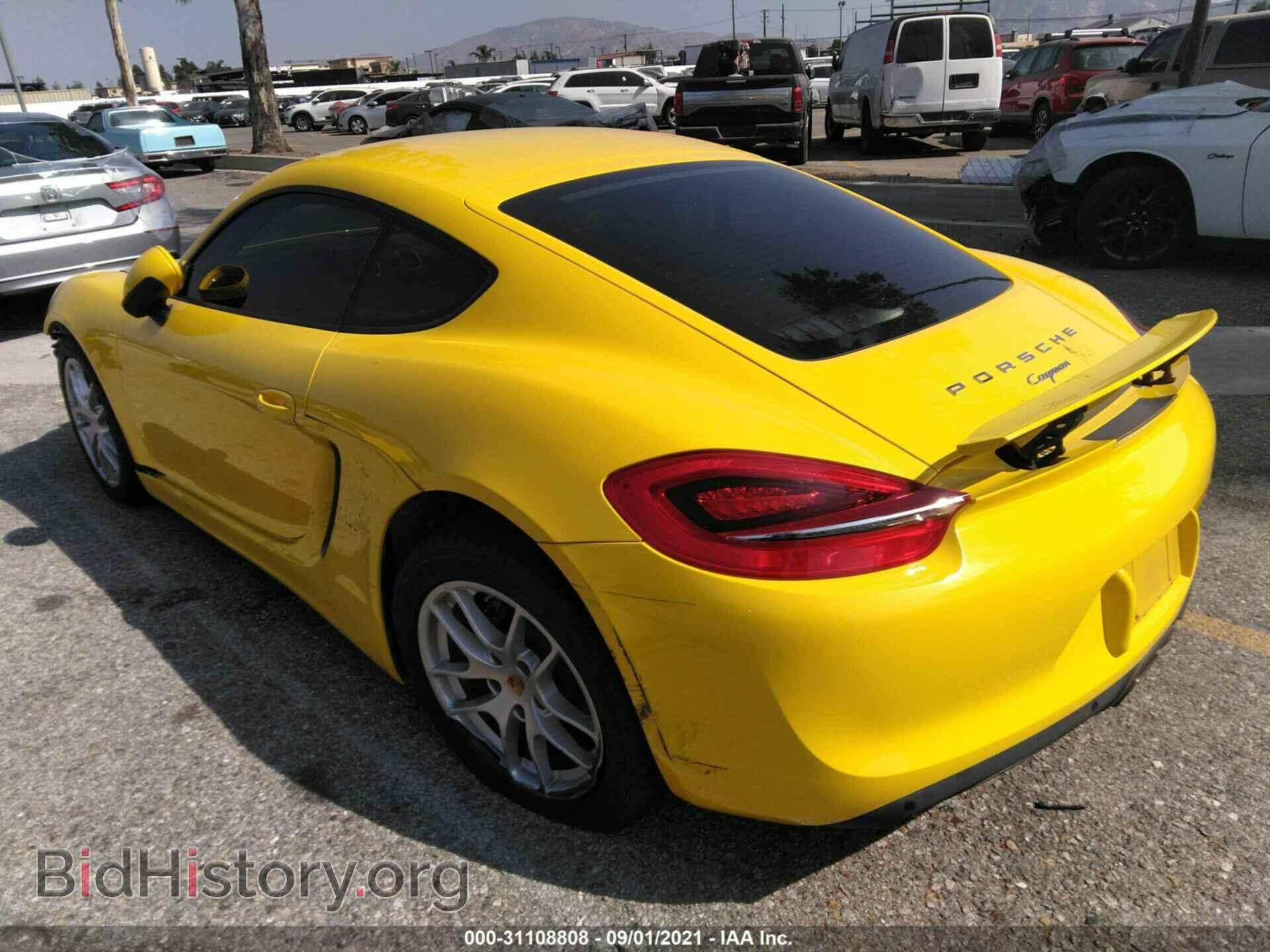 2016 PORSCHE CAYMAN - VIN: WP0AA2A82GK170358 - Photo 3