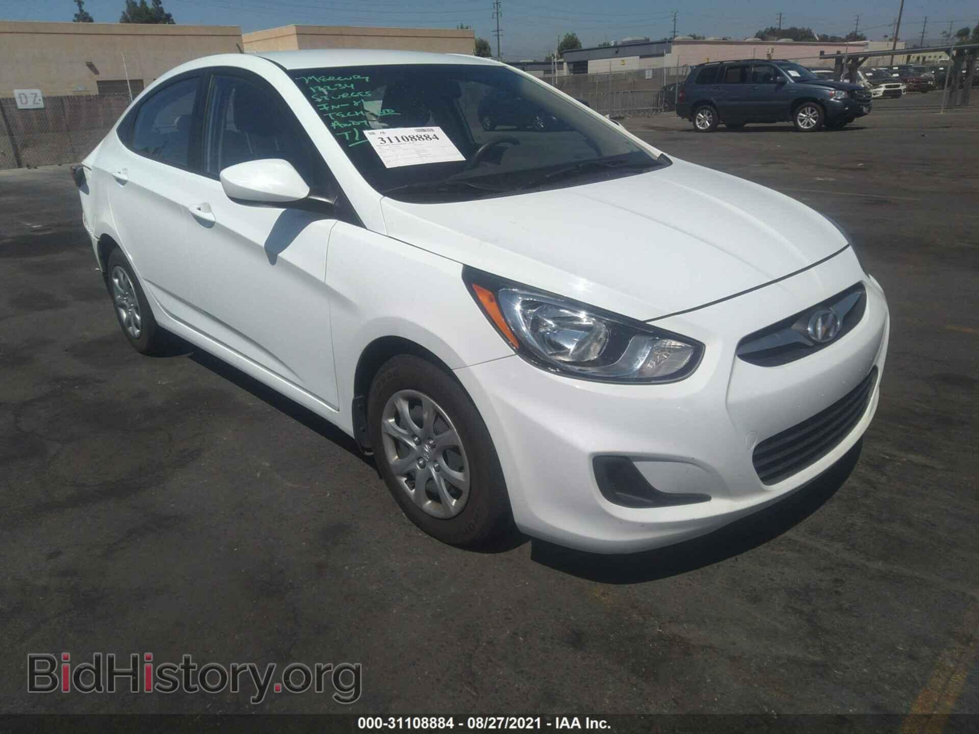 Photo KMHCT4AE8DU334471 - HYUNDAI ACCENT 2013