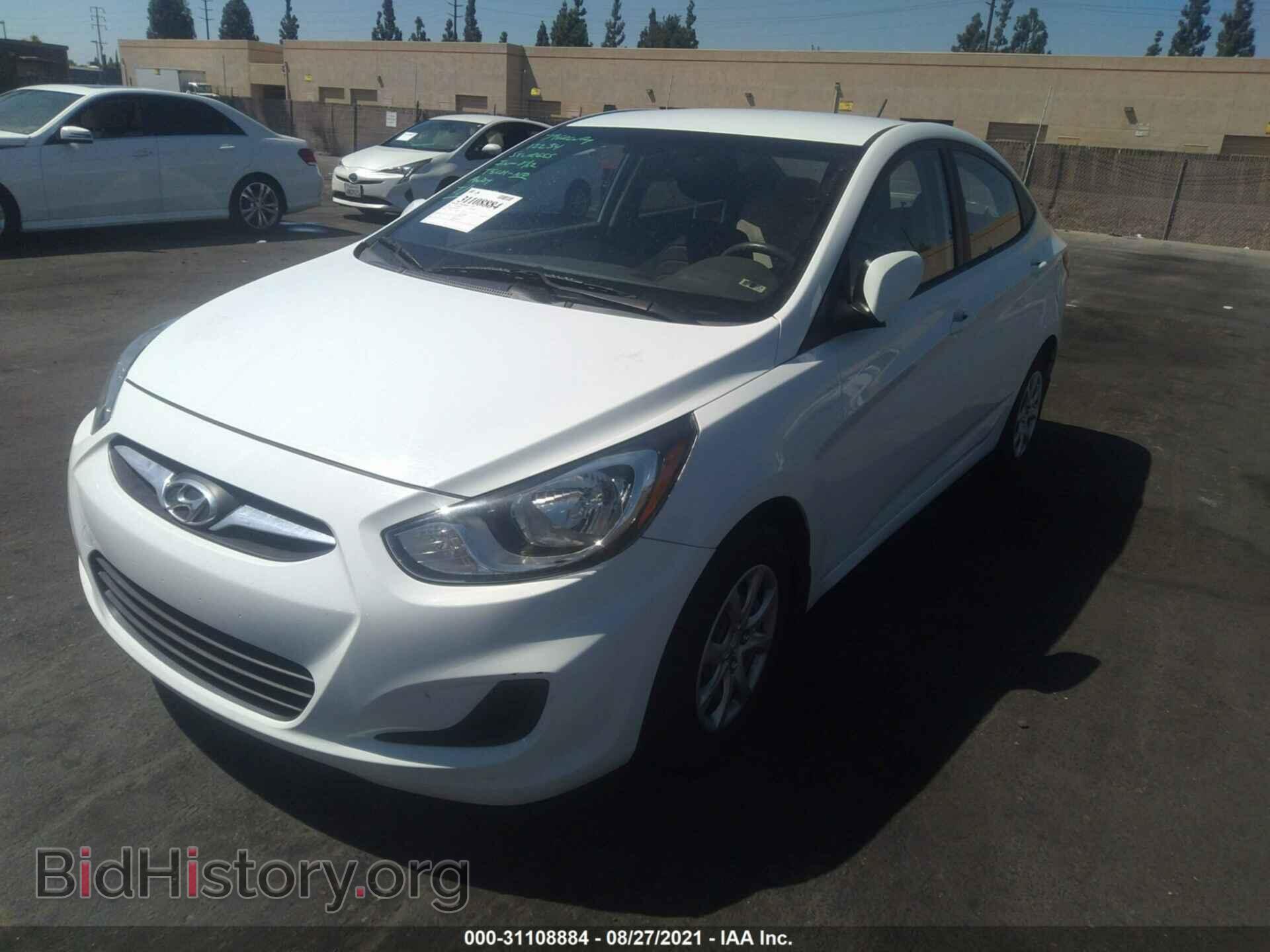 2013 HYUNDAI ACCENT - VIN: KMHCT4AE8DU334471 - Фото 2
