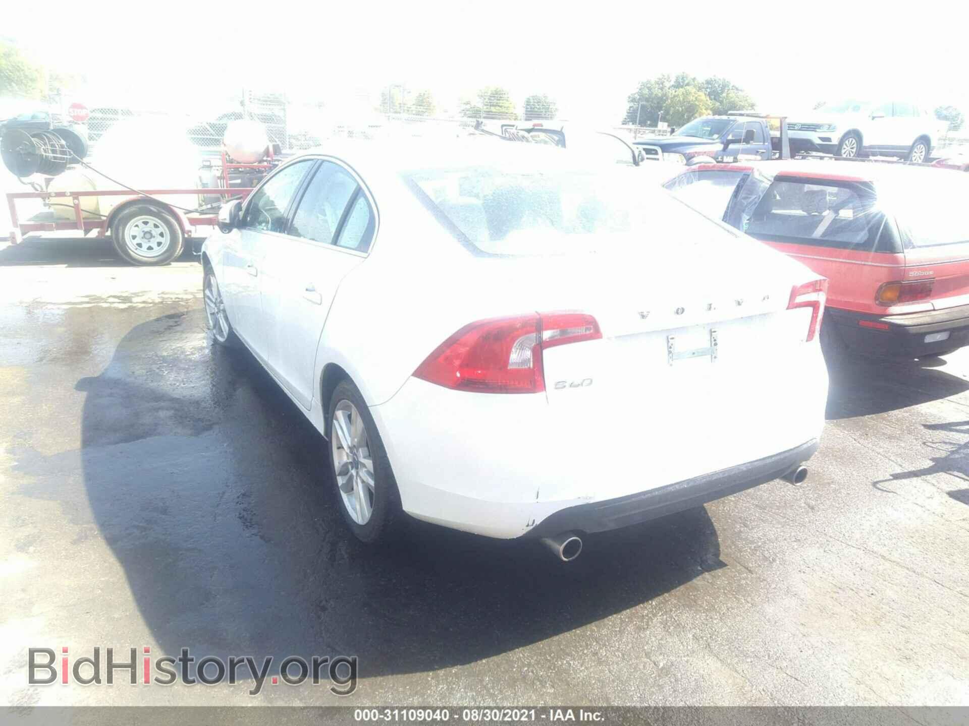 2013 VOLVO S60 - VIN: YV1612FS0D2180970 - Фото 3