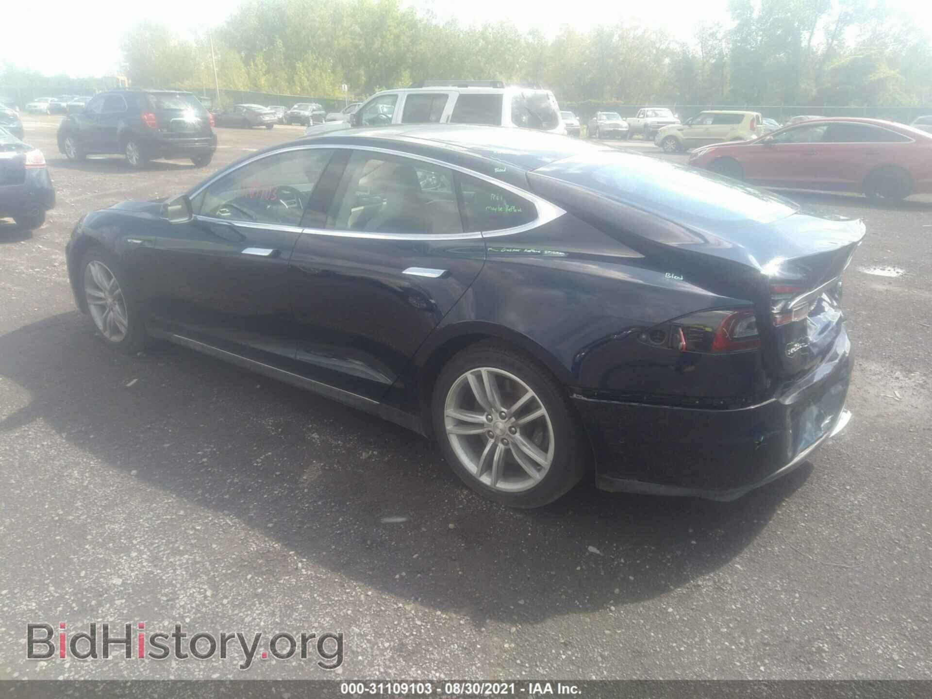2014 TESLA MODEL S - VIN: 5YJSA1H19EFP52331 - Фото 3