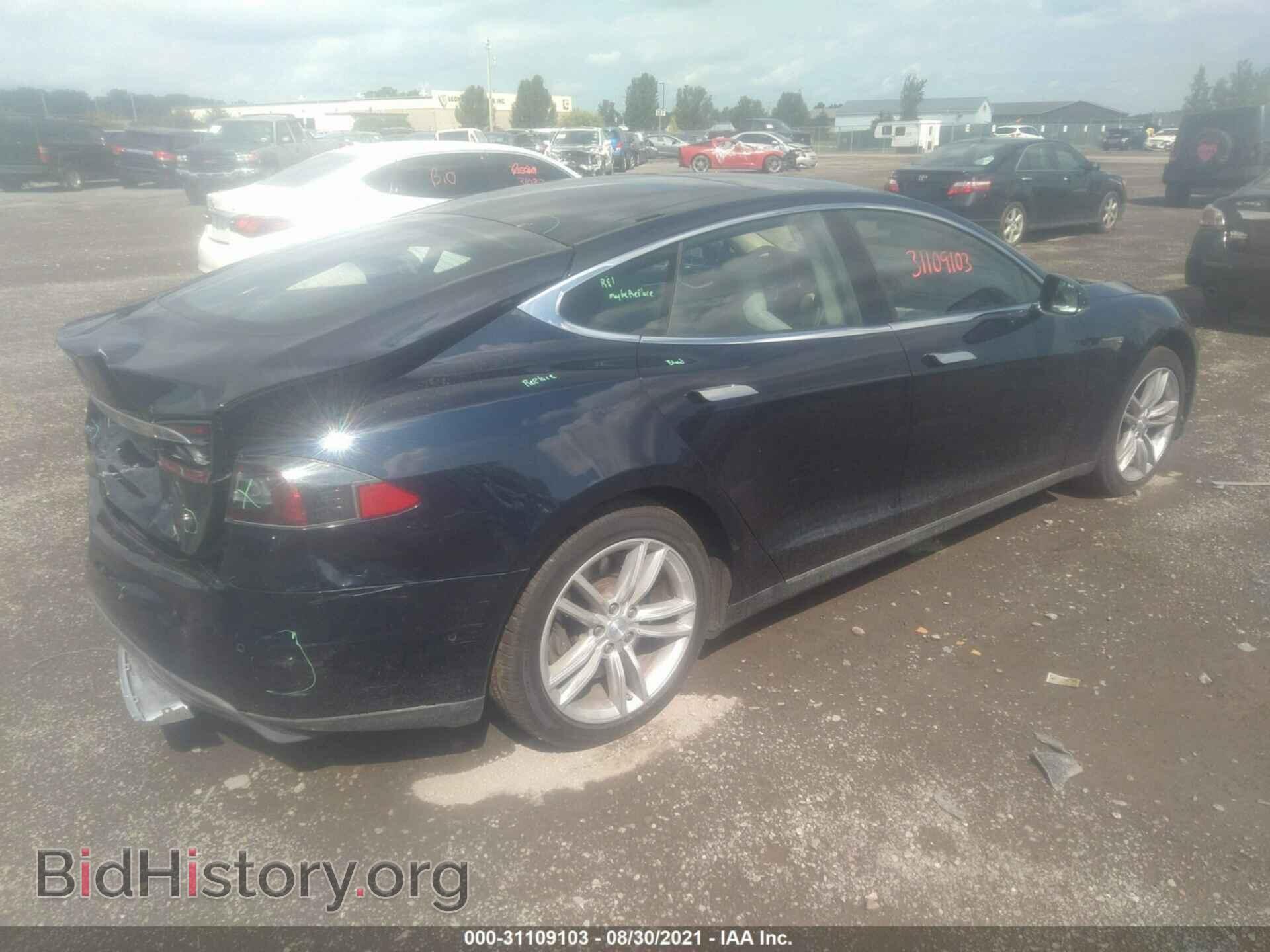 2014 TESLA MODEL S - VIN: 5YJSA1H19EFP52331 - Фото 4