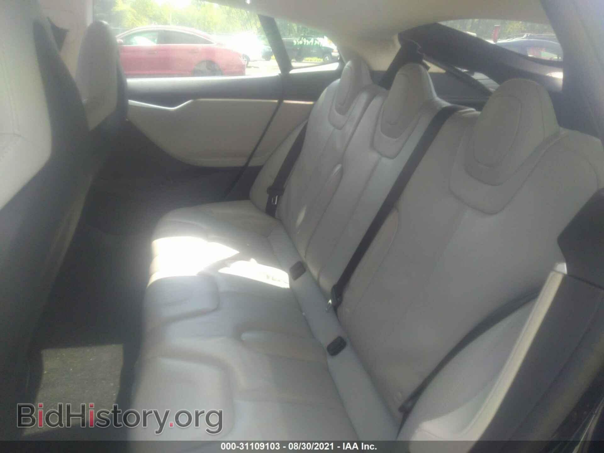 2014 TESLA MODEL S - VIN: 5YJSA1H19EFP52331 - Фото 8