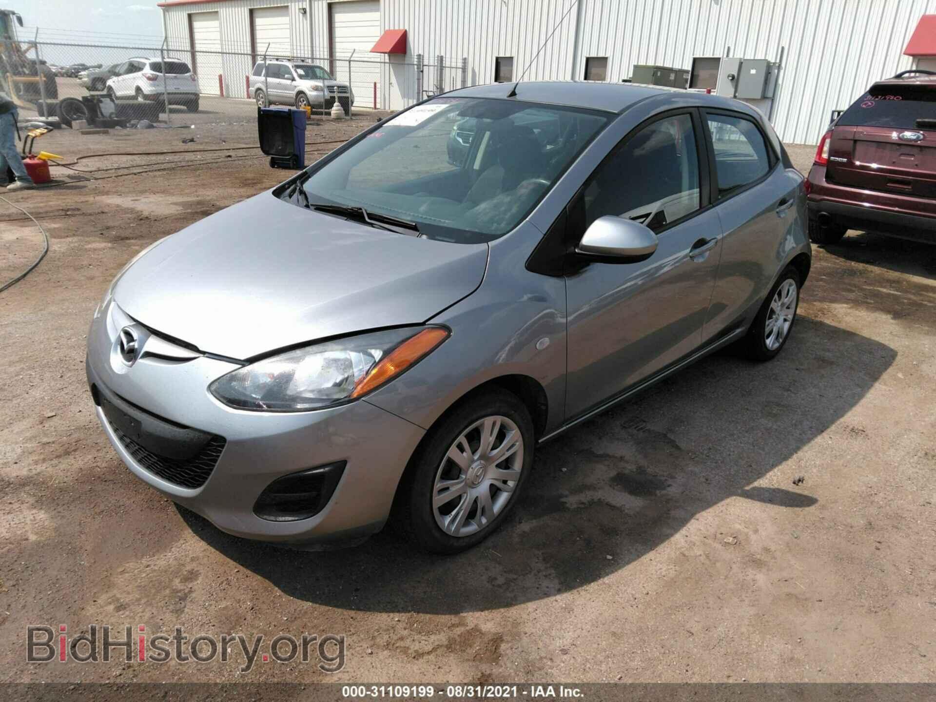 2014 MAZDA MAZDA2 - VIN: JM1DE1KZ6E0175445 - Фото 2