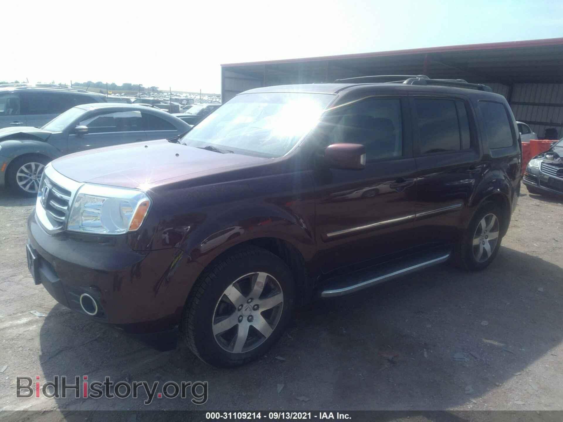 2012 HONDA PILOT - VIN: 5FNYF4H92CB065501 - Фото 2