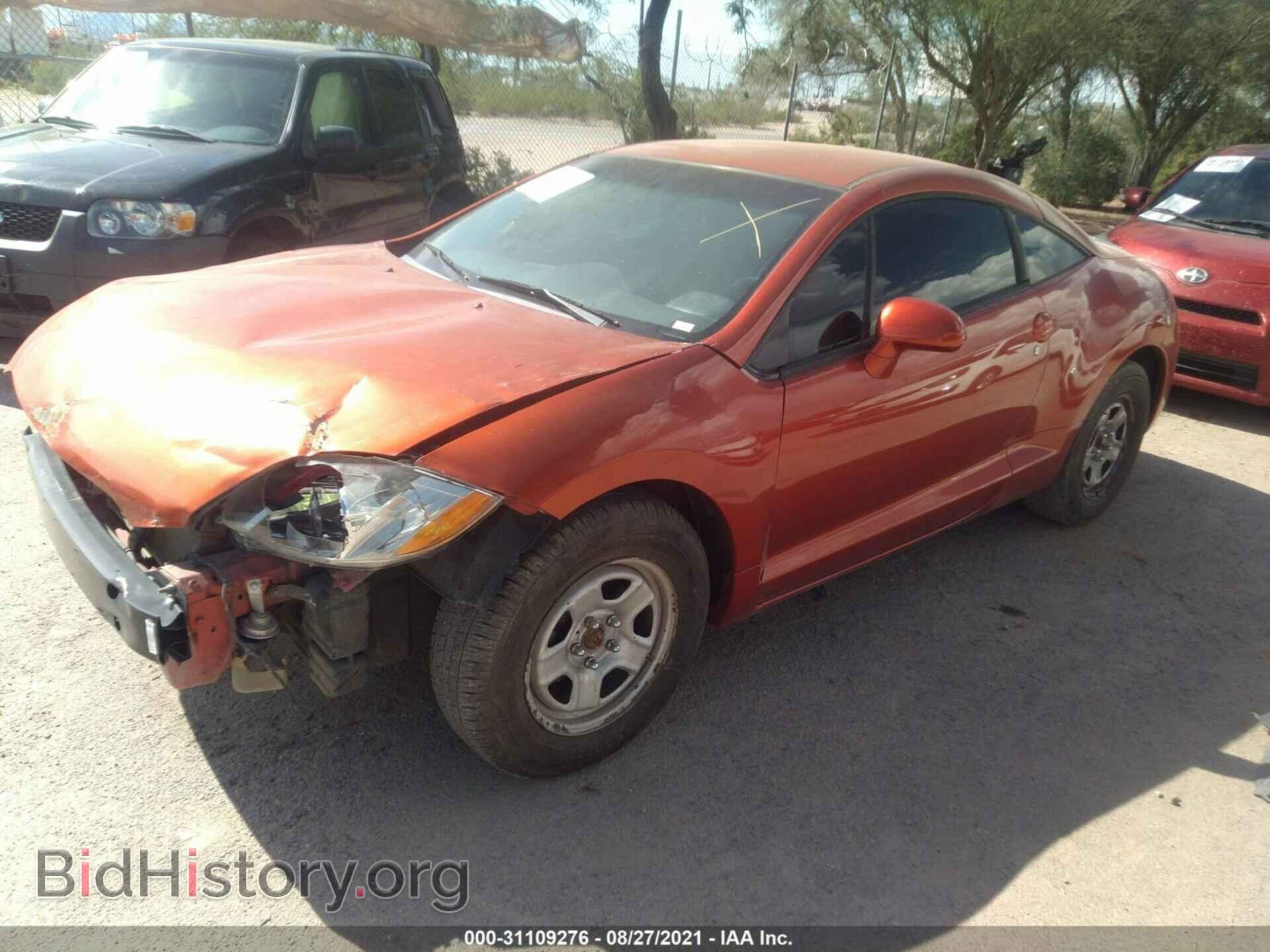 2007 MITSUBISHI ECLIPSE - VIN: 4A3AK24F57E069317 - Photo 2