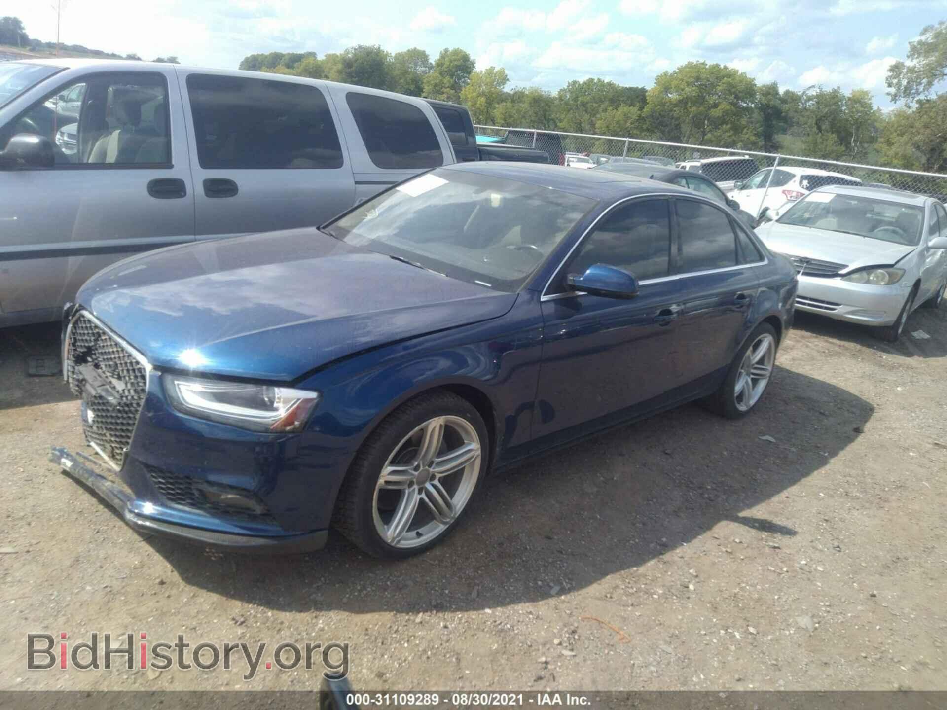2013 AUDI A4 - VIN: WAUFFAFL1DN027939 - Фото 2