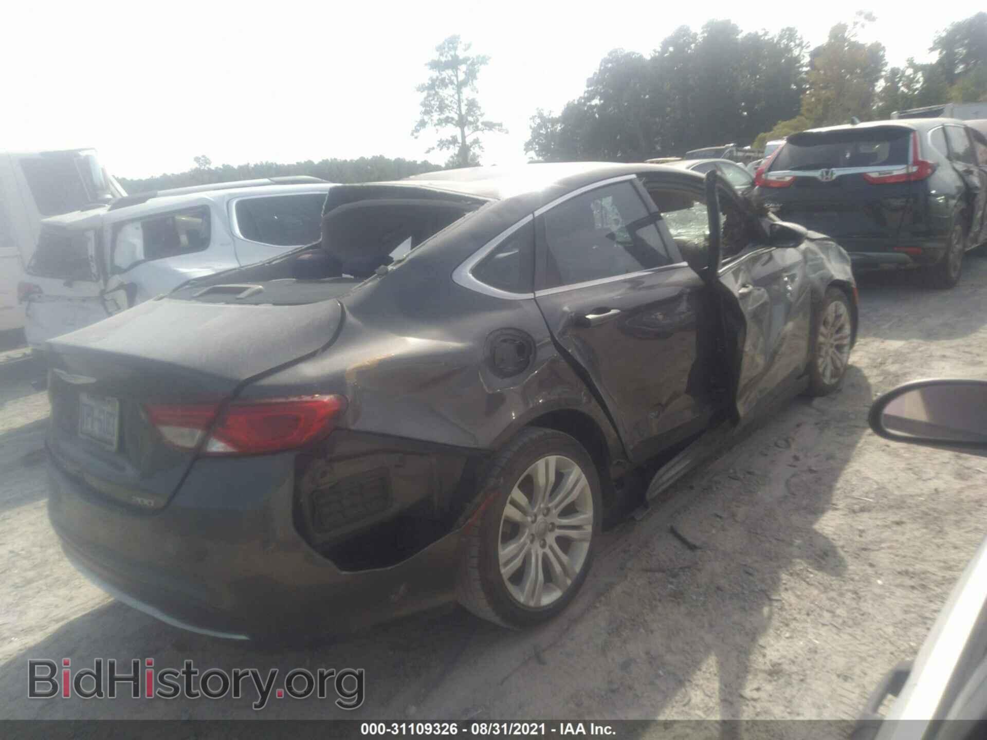 2015 CHRYSLER 200 - VIN: 1C3CCCAB8FN606667 - Фото 4