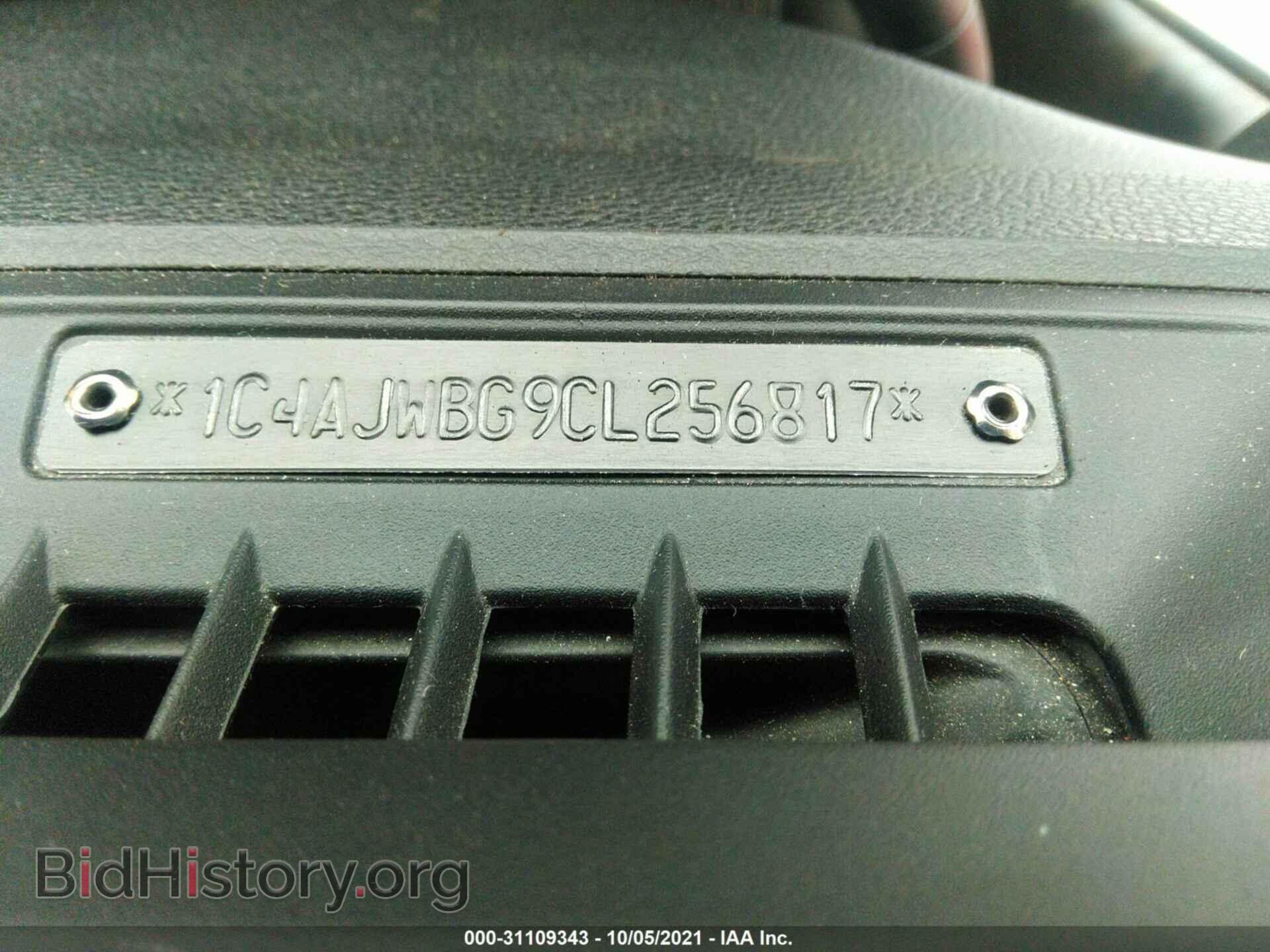 2012 JEEP WRANGLER - VIN: 1C4AJWBG9CL256817 - Фото 9