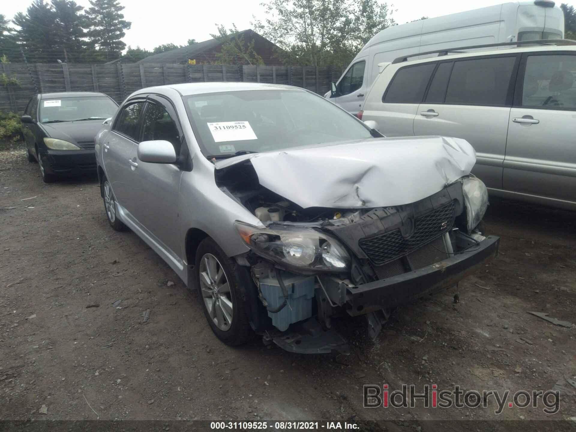 Photo 2T1BU40EX9C118270 - TOYOTA COROLLA 2009