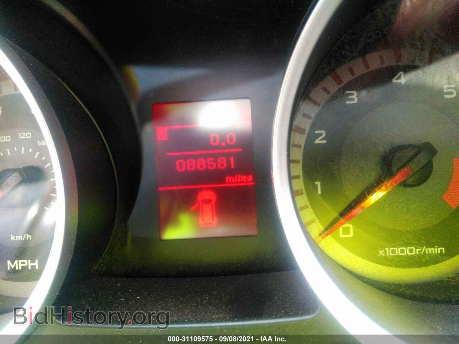 2008 MITSUBISHI LANCER - VIN: JA3AU86U18U026739 - Фото 7
