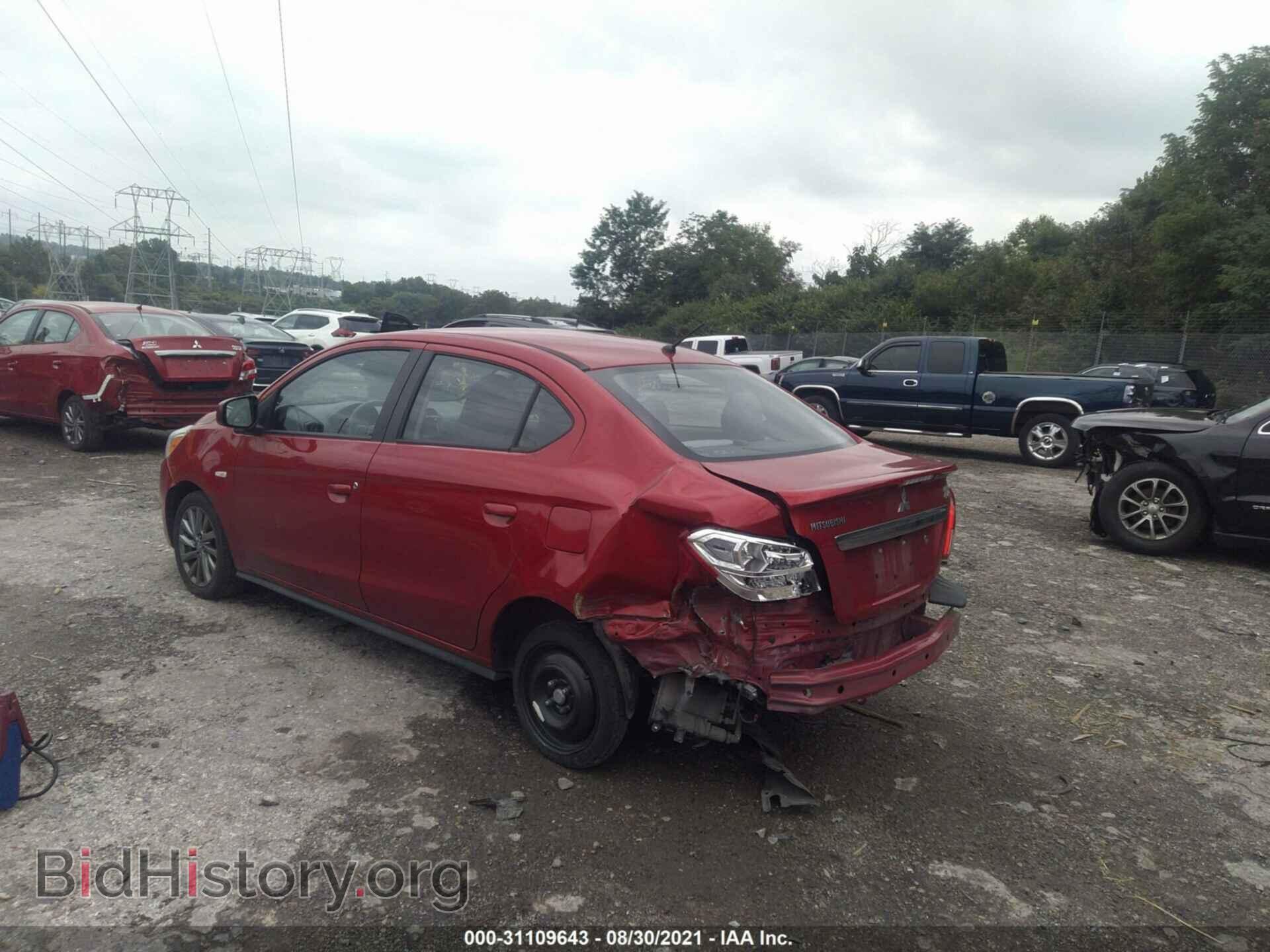2019 MITSUBISHI MIRAGE G4 - VIN: ML32F3FJ7KHF08257 - Фото 3