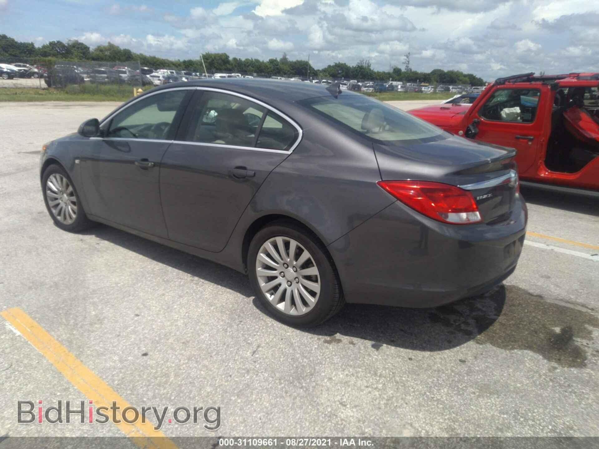 2011 BUICK REGAL - VIN: W04GN5EC6B1106234 - Фото 3