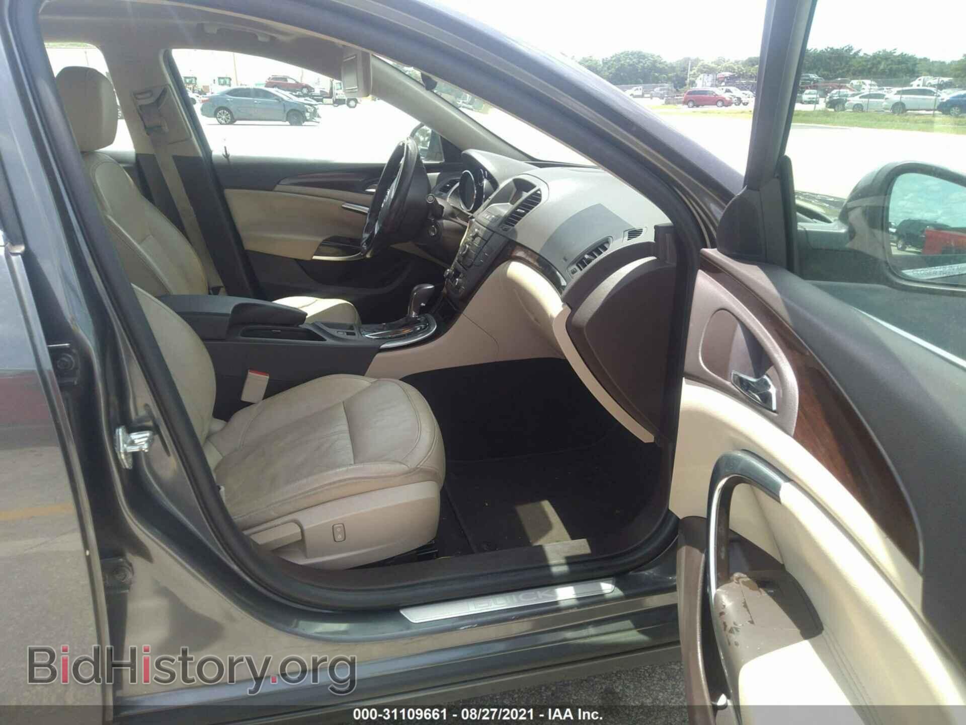 2011 BUICK REGAL - VIN: W04GN5EC6B1106234 - Фото 5