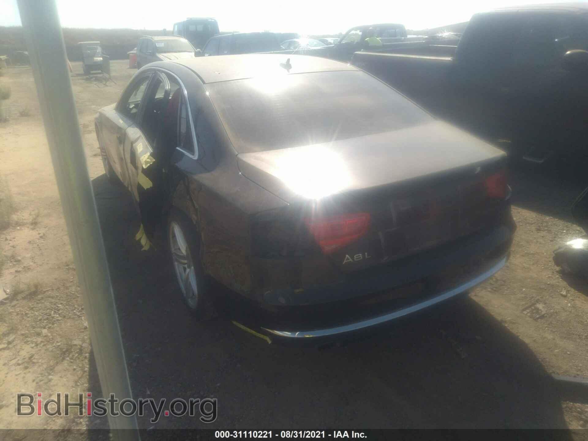 2013 AUDI A8 L - VIN: WAURGAFD8DN032333 - Photo 3