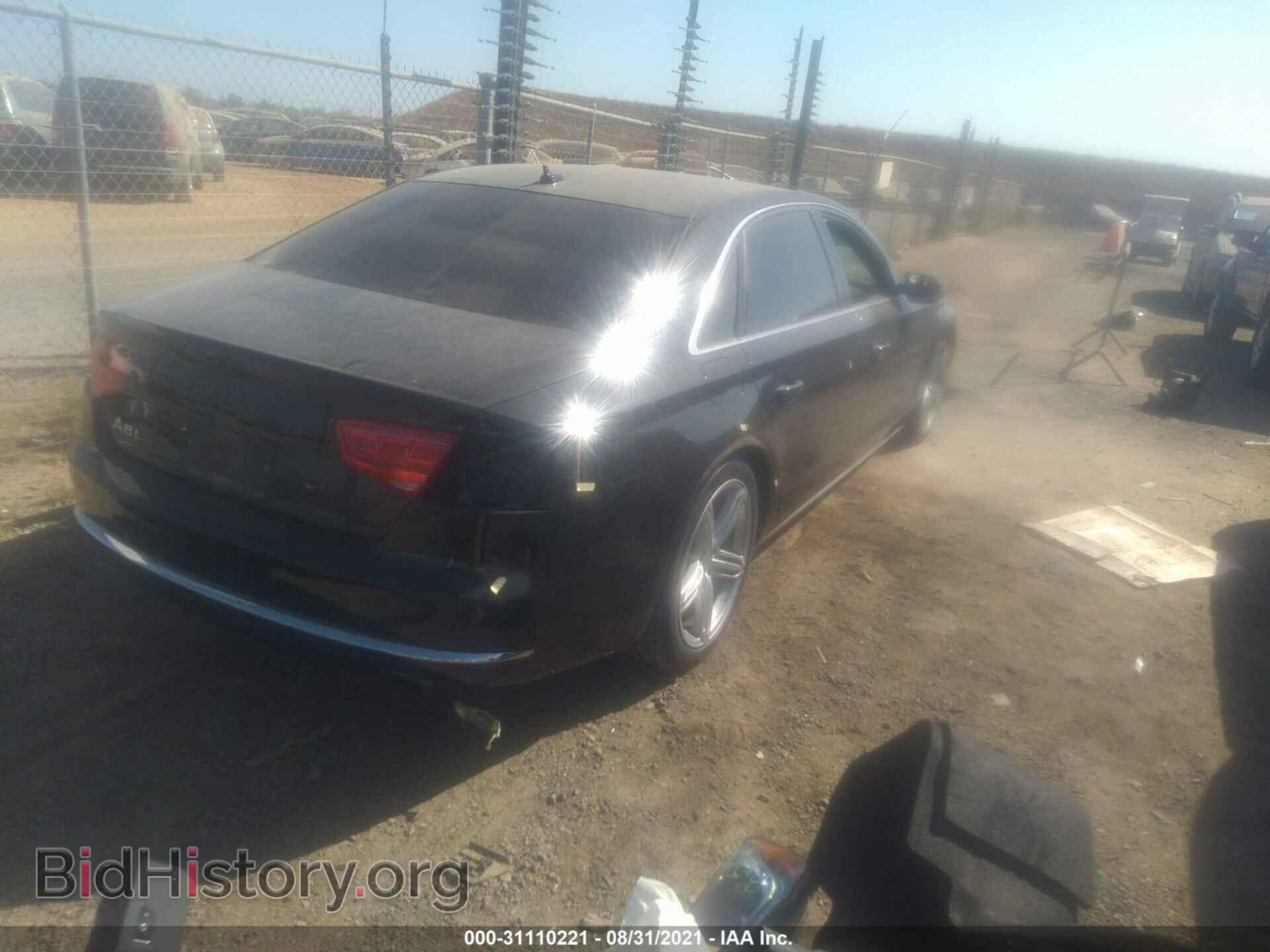 2013 AUDI A8 L - VIN: WAURGAFD8DN032333 - Photo 4