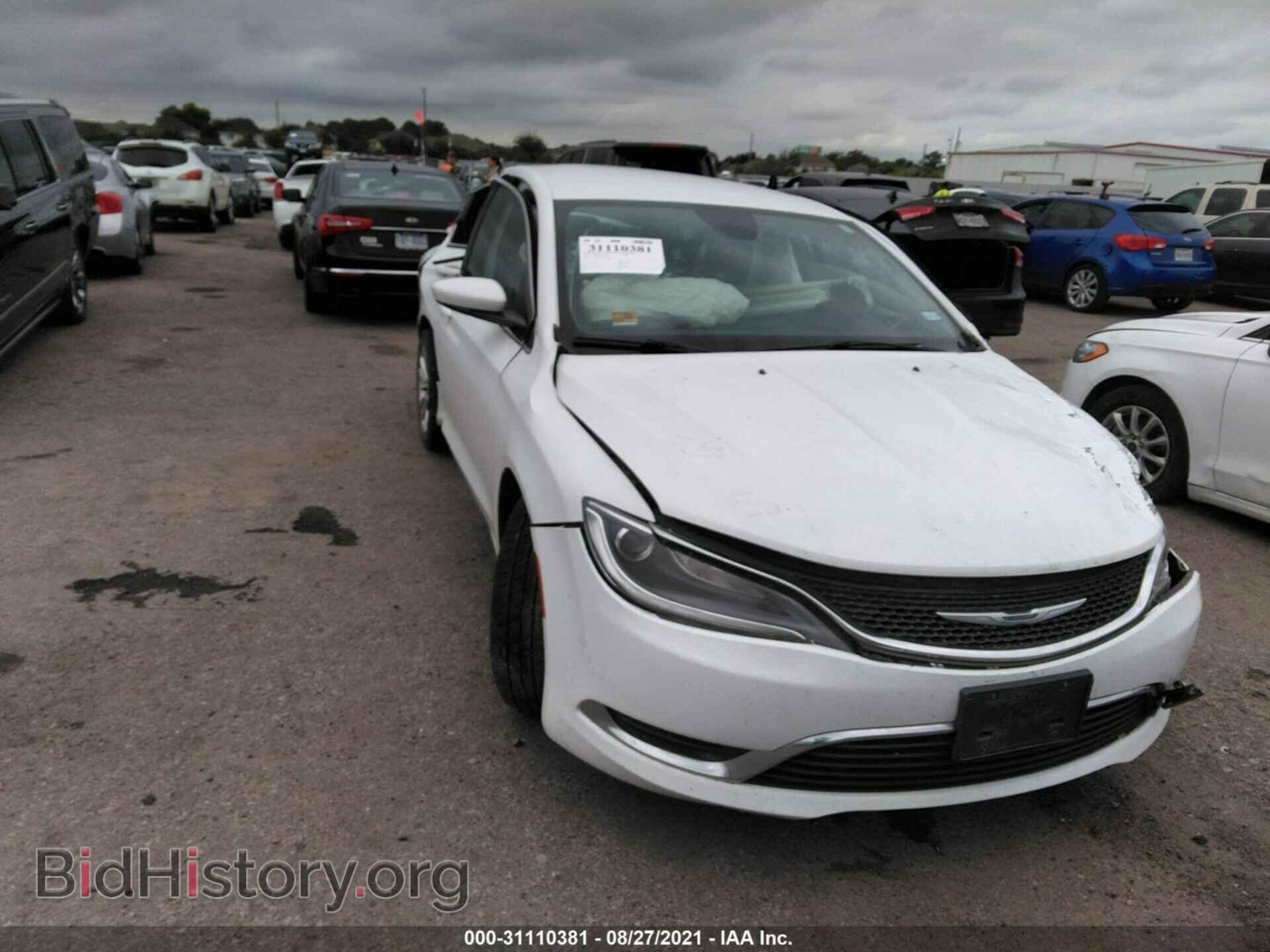 Photo 1C3CCCAB4FN653078 - CHRYSLER 200 2015