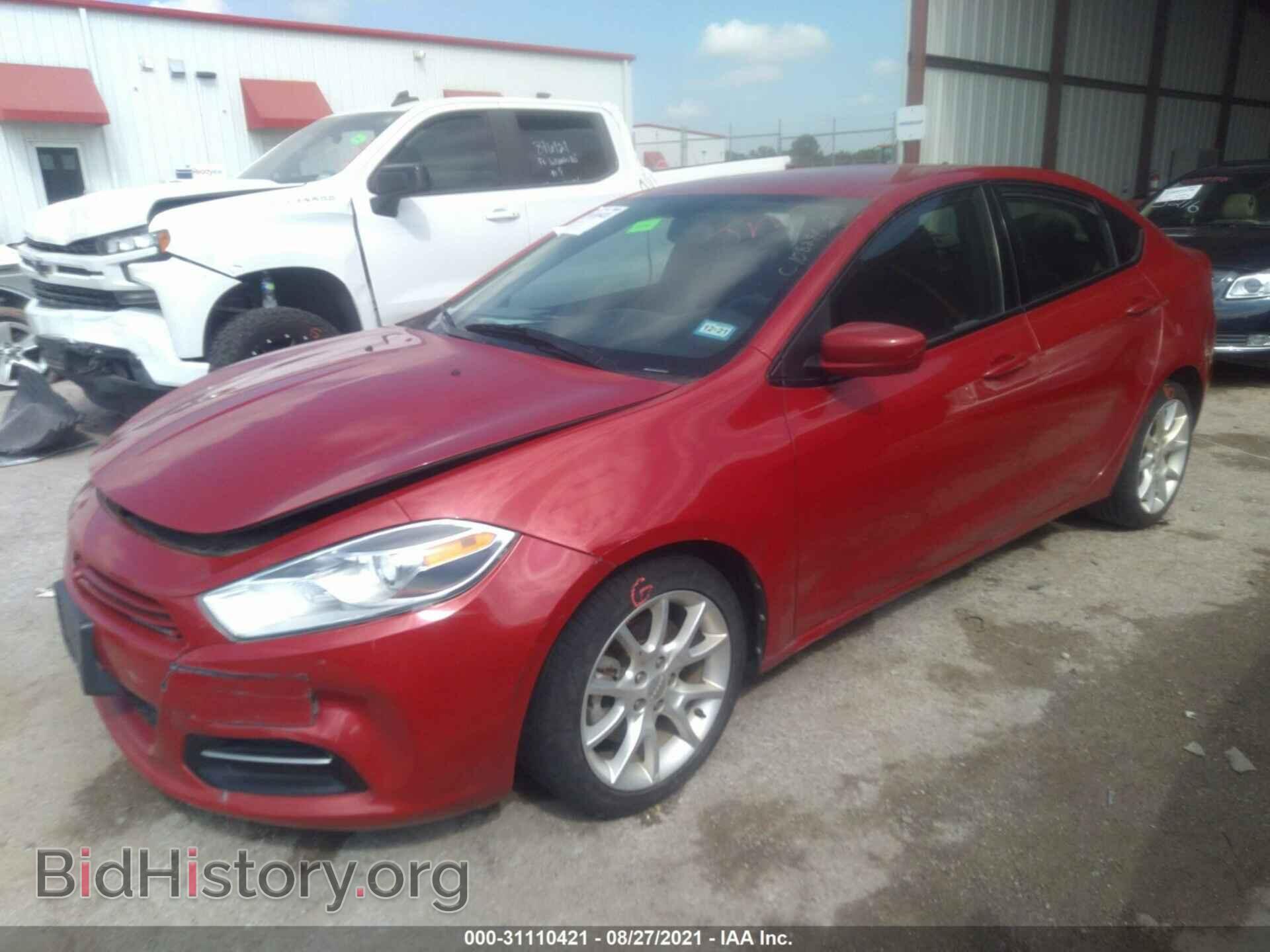 2013 DODGE DART - VIN: 1C3CDFBA5DD139957 - Фото 2