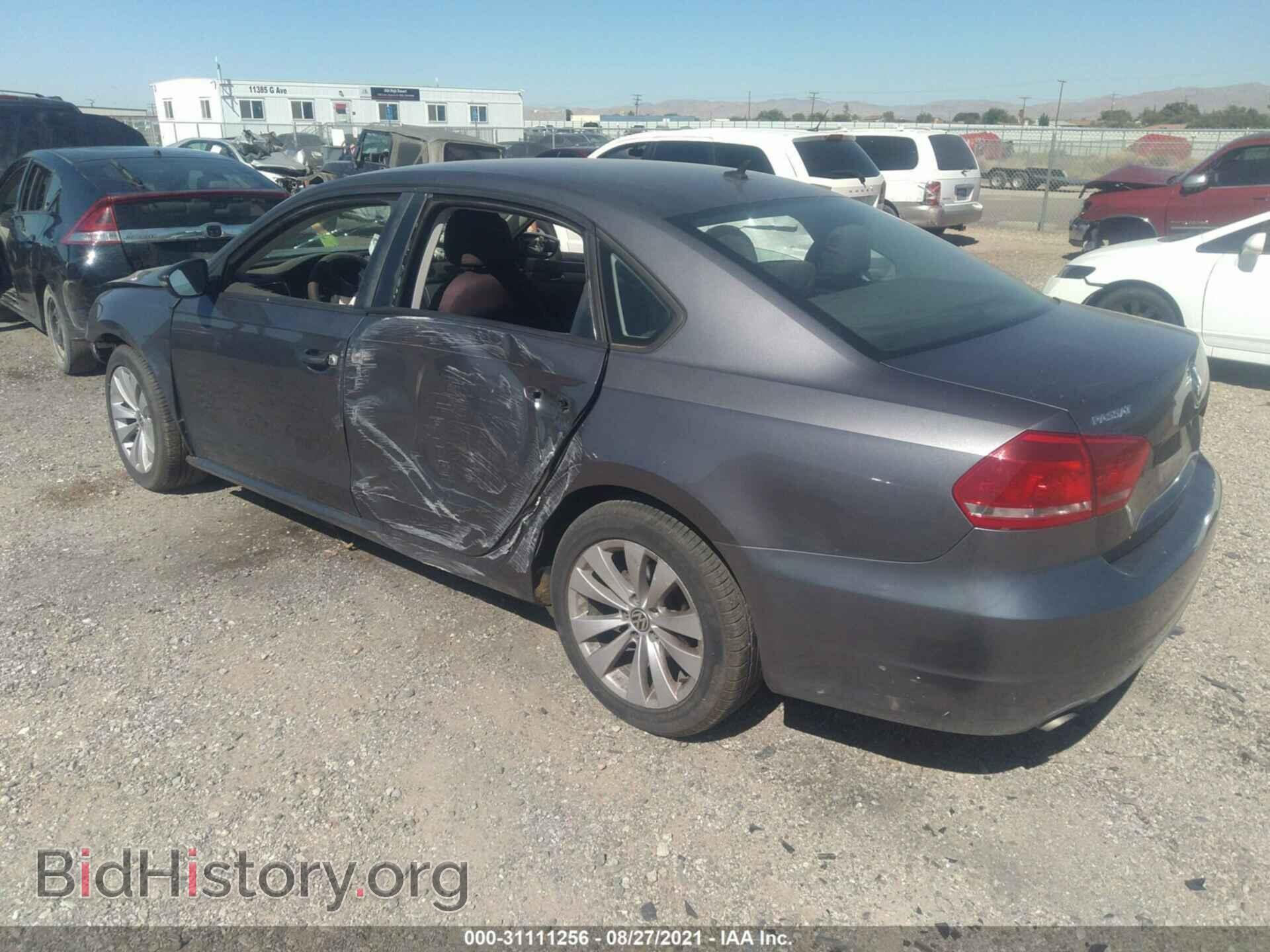 2012 VOLKSWAGEN PASSAT - VIN: 1VWAP7A31CC058779 - Фото 3