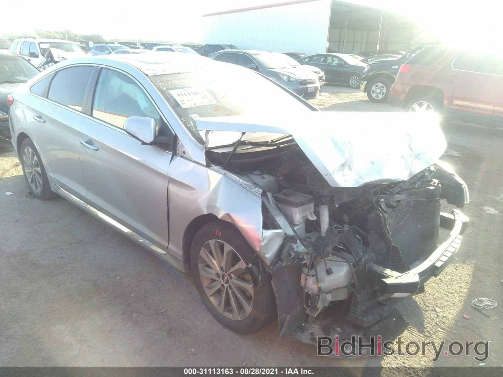 Photo 5NPE34AF5HH446425 - HYUNDAI SONATA 2017