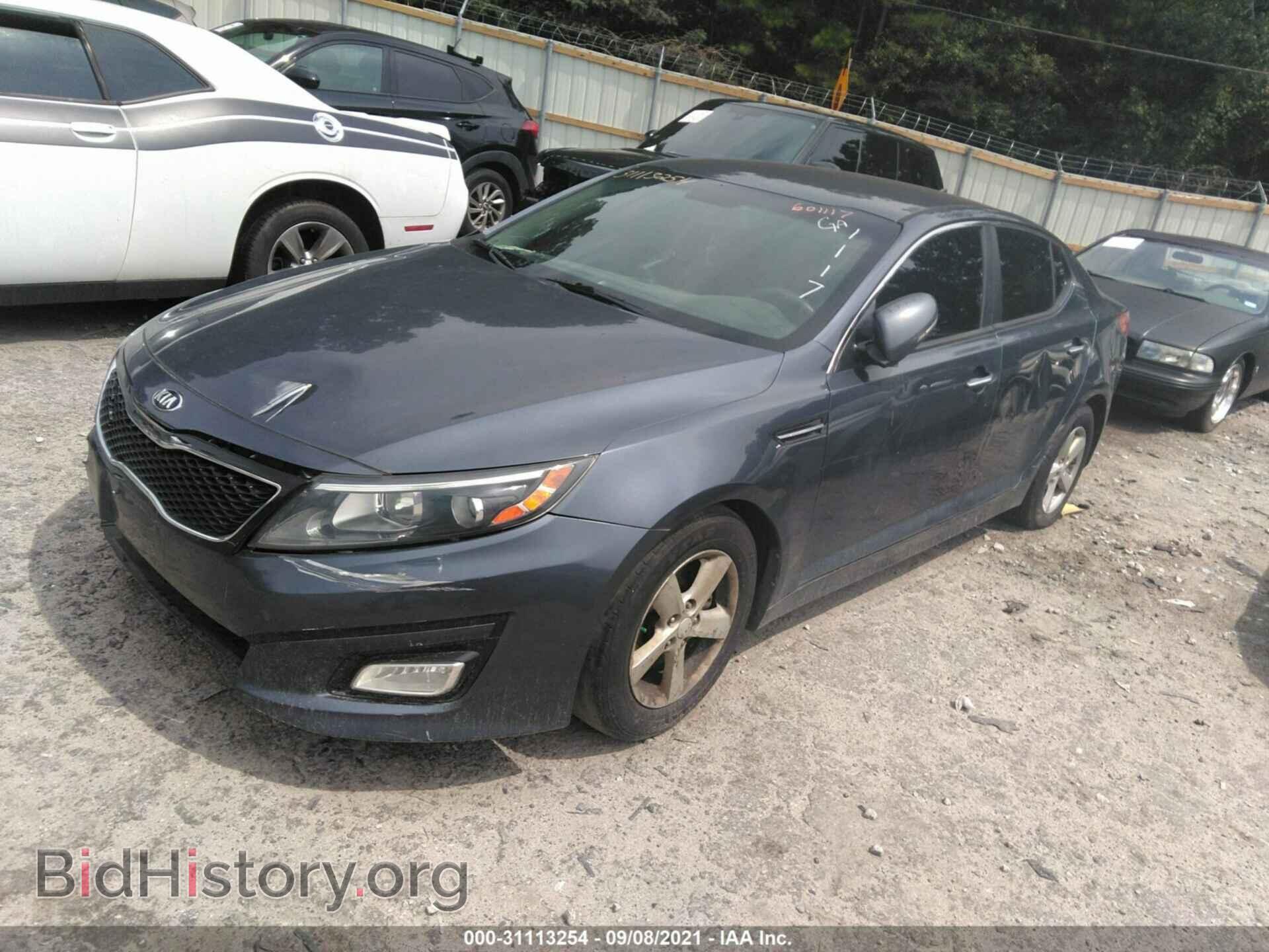 2015 KIA OPTIMA - VIN: KNAGM4A72F5601117 - Фото 2