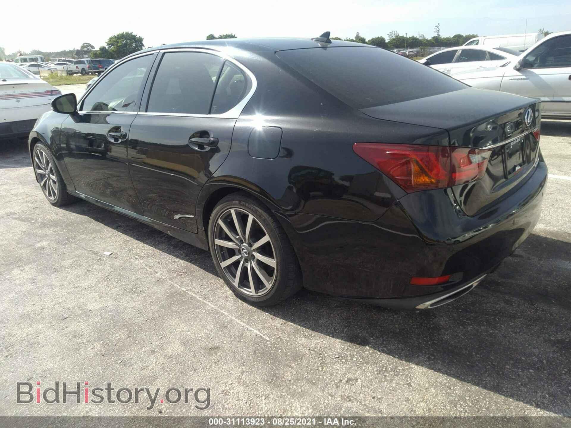 2013 LEXUS GS 350 - VIN: JTHBE1BL7D5016601 - Фото 3
