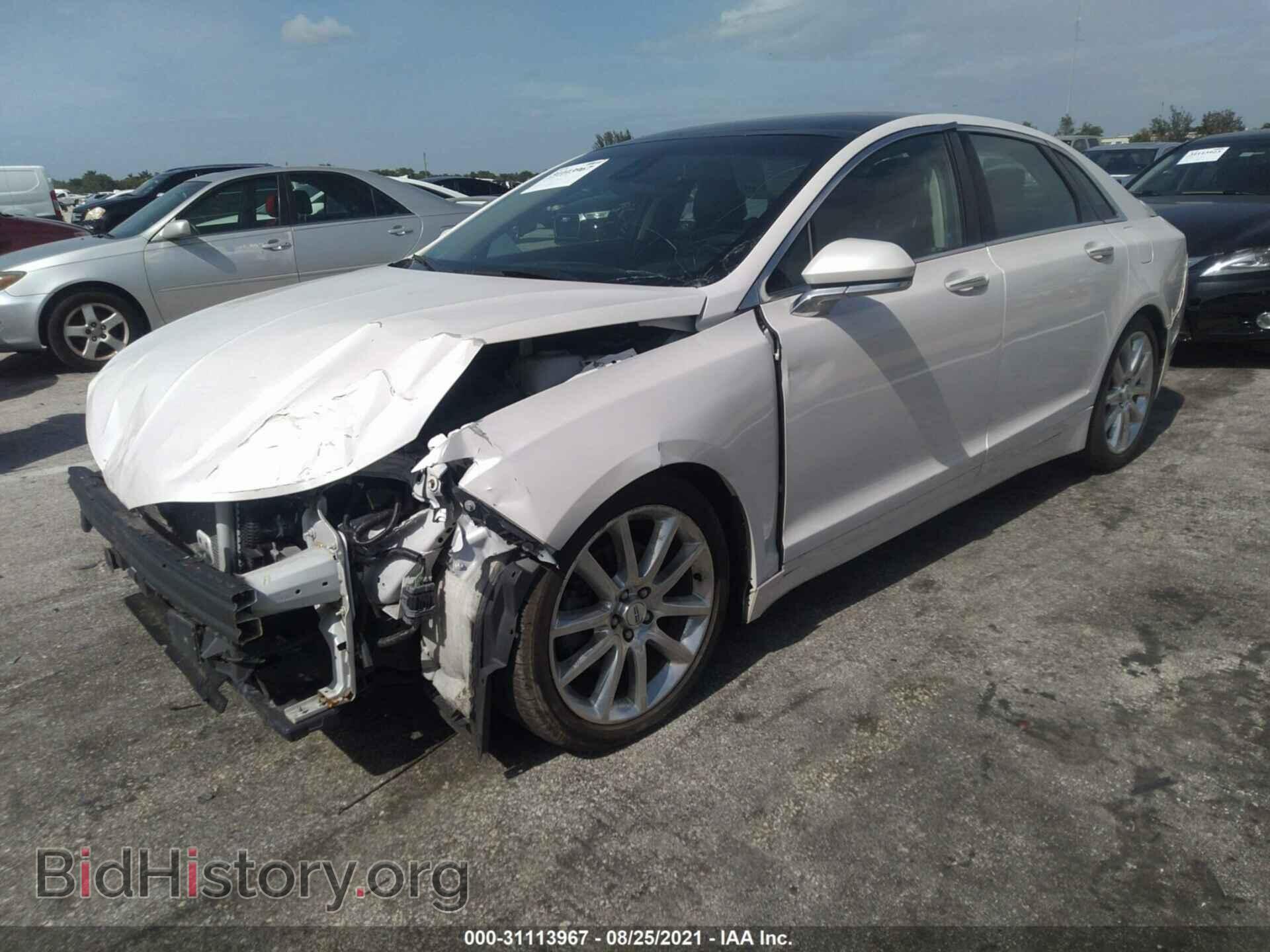 2016 LINCOLN MKZ - VIN: 3LN6L2JK3GR629318 - Фото 2