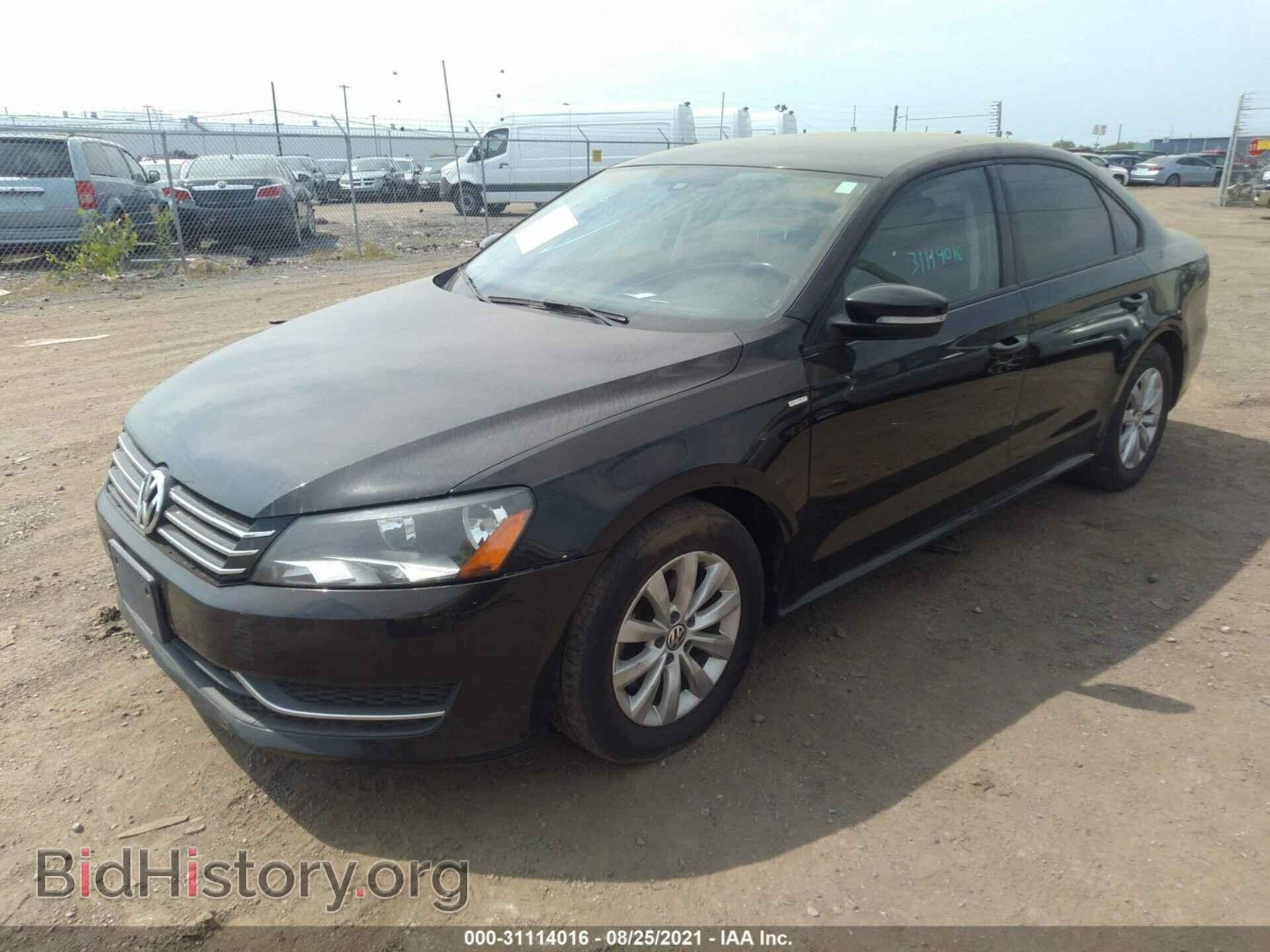 2014 VOLKSWAGEN PASSAT - VIN: 1VWAT7A3XEC082111 - Фото 2