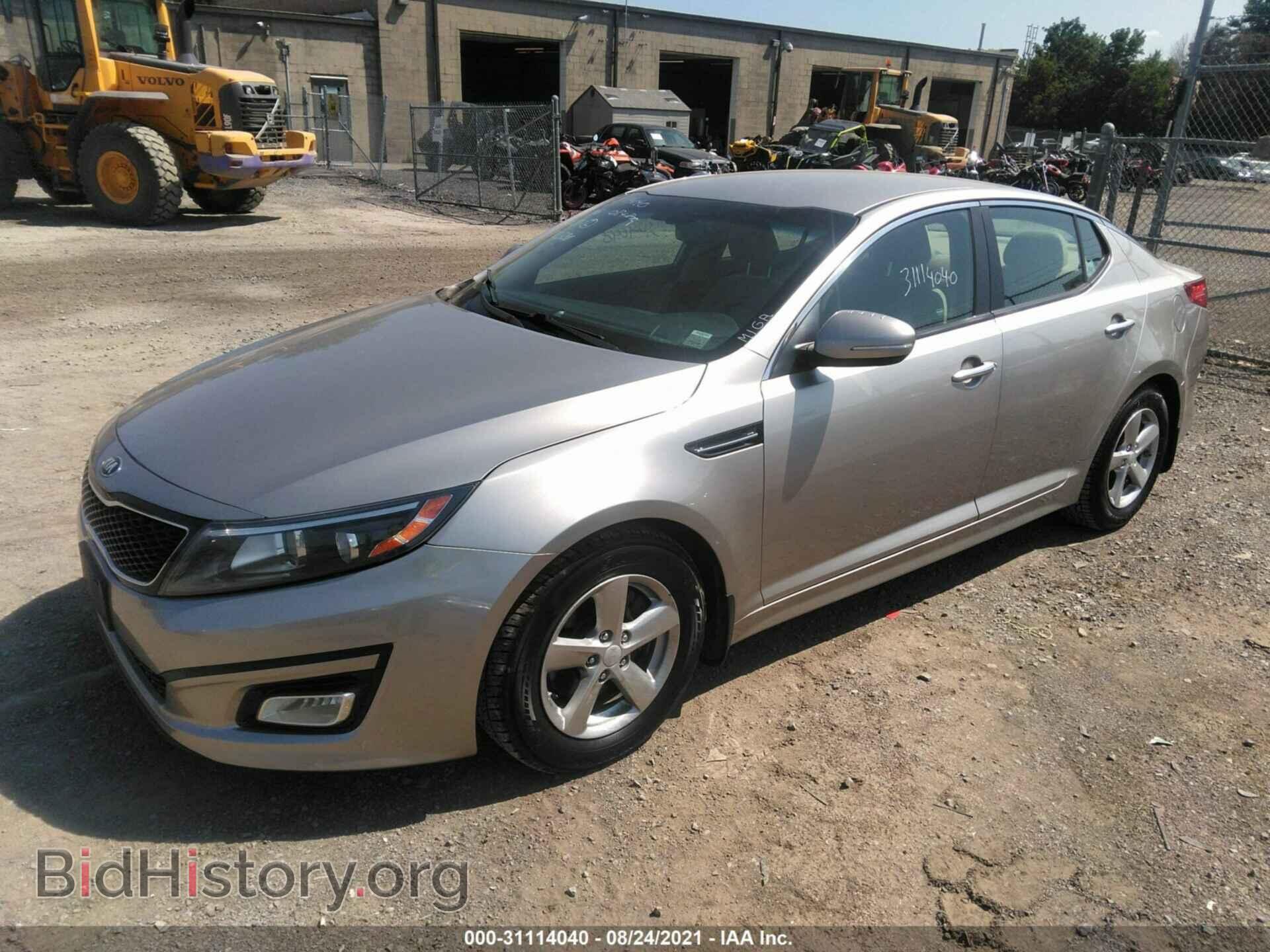 2015 KIA OPTIMA - VIN: KNAGM4A75F5578478 - Фото 2